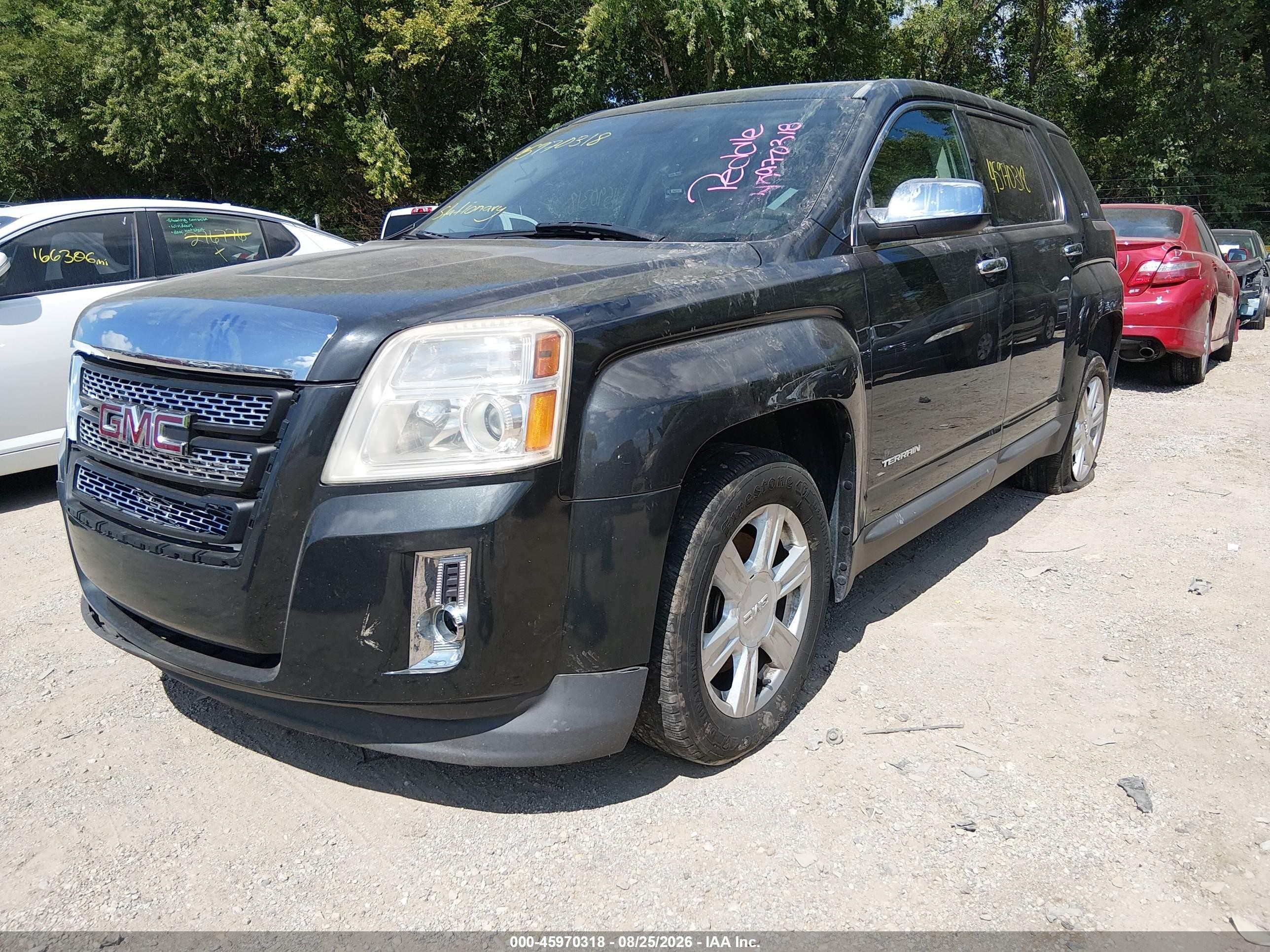 2014 Gmc Terrain Sle-1 Gray vin: 2GKALMEK5E6118254