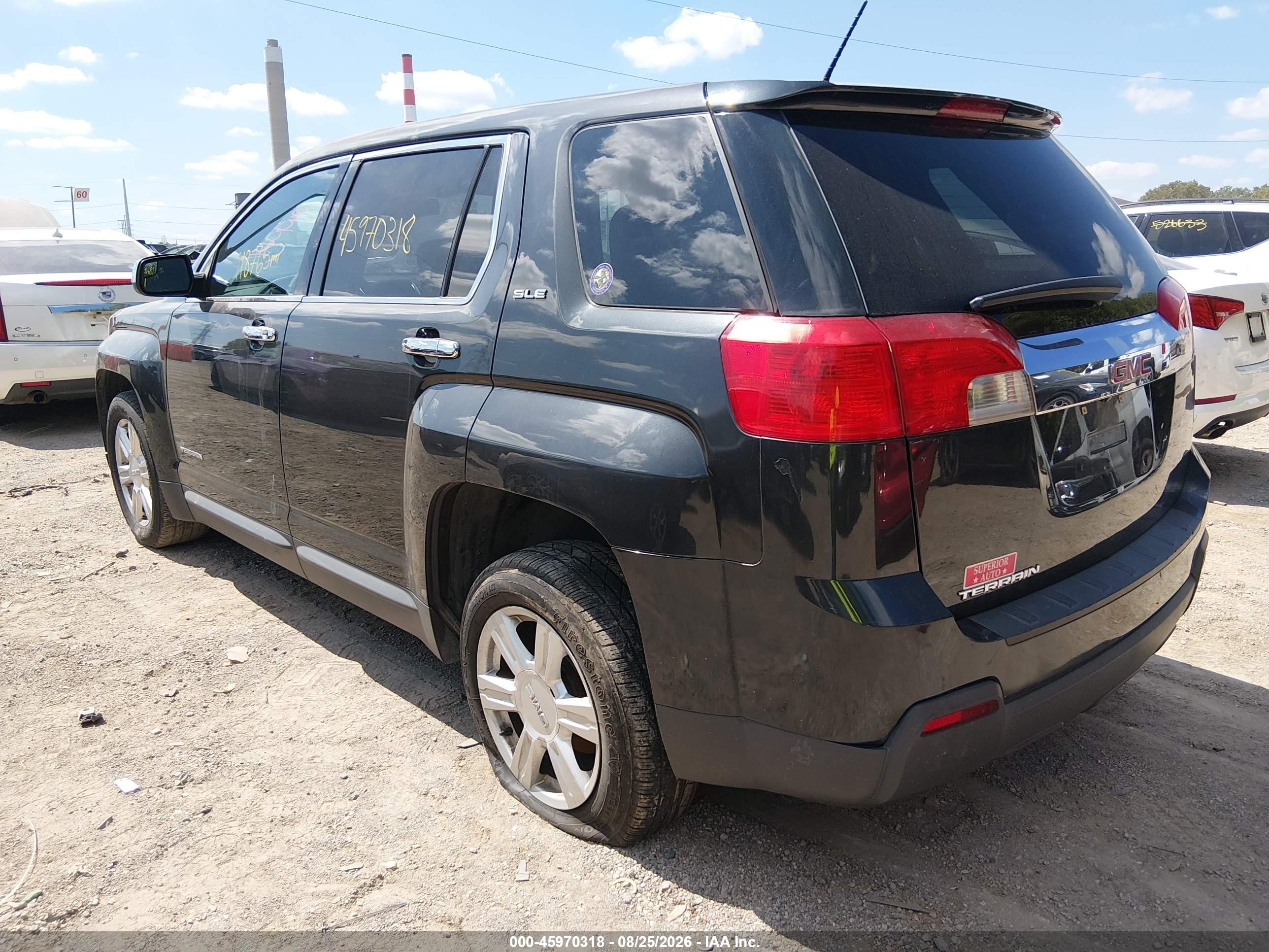 2014 Gmc Terrain Sle-1 Gray vin: 2GKALMEK5E6118254