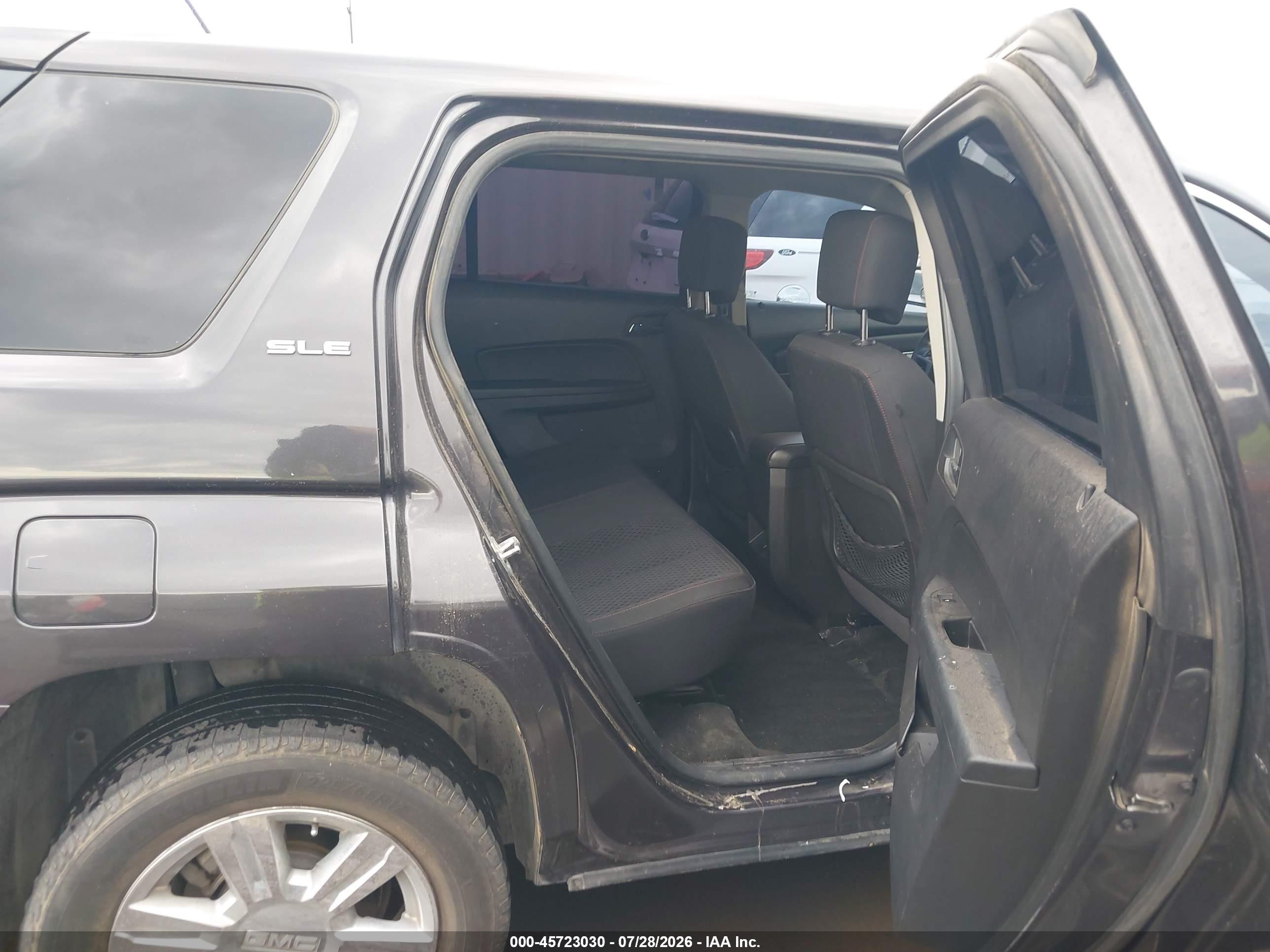 2015 Gmc Terrain Sle-1 Gray vin: 2GKALMEK5F6117056