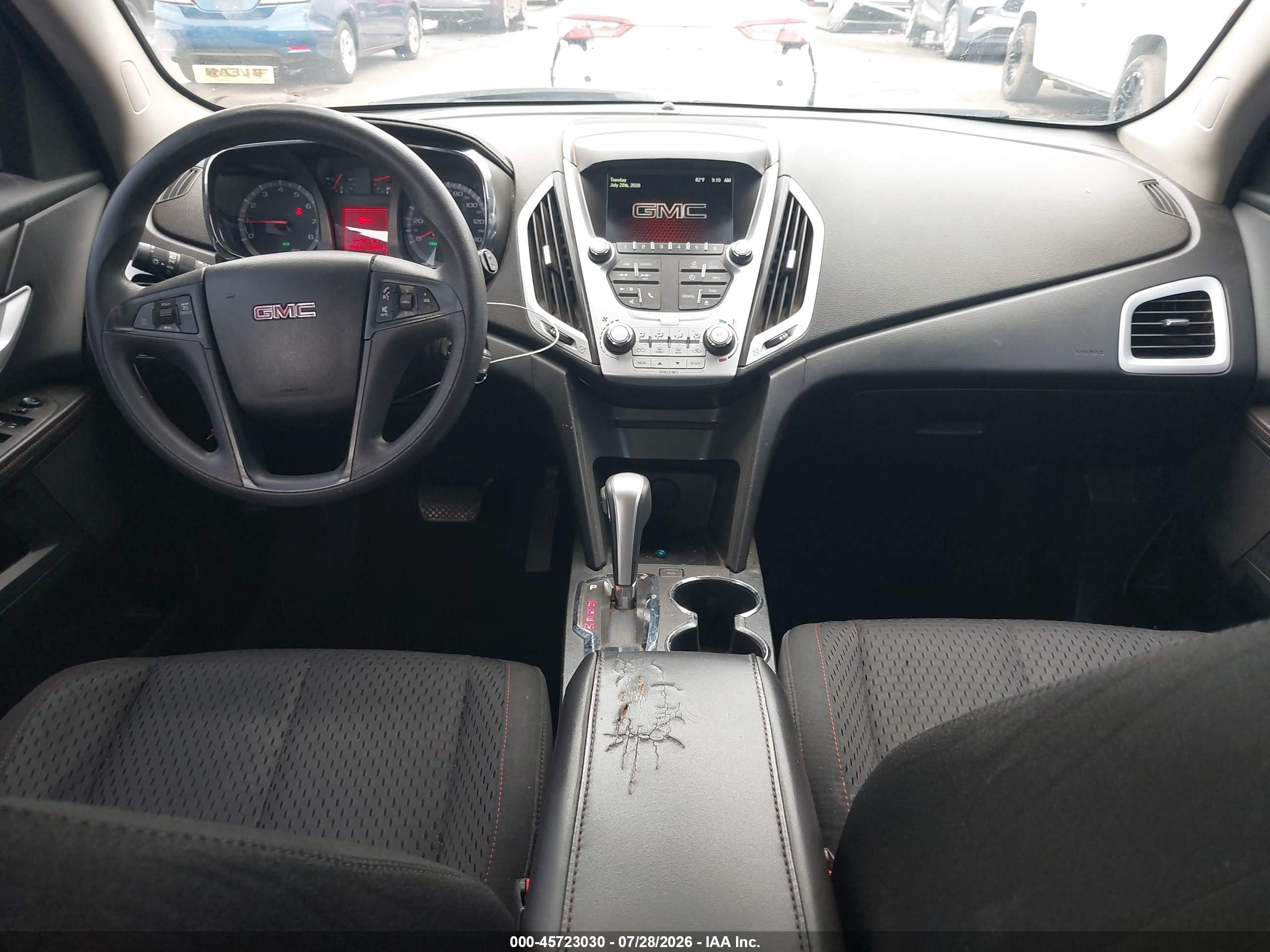 2015 Gmc Terrain Sle-1 Gray vin: 2GKALMEK5F6117056