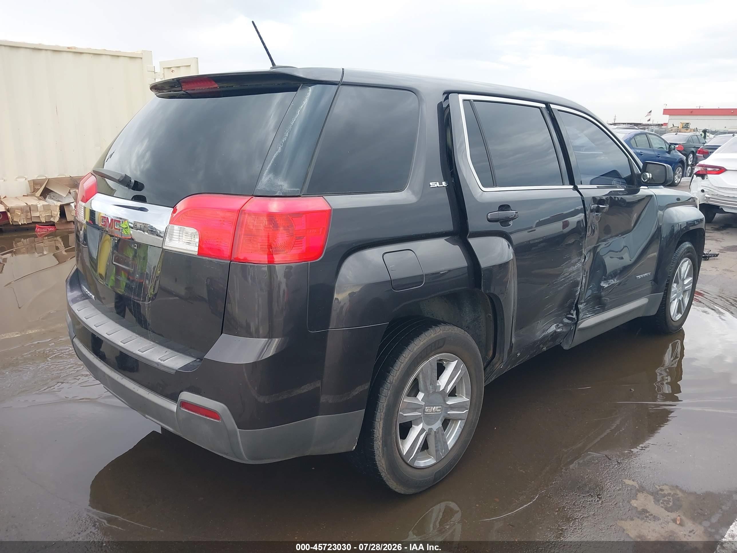 2015 Gmc Terrain Sle-1 Gray vin: 2GKALMEK5F6117056