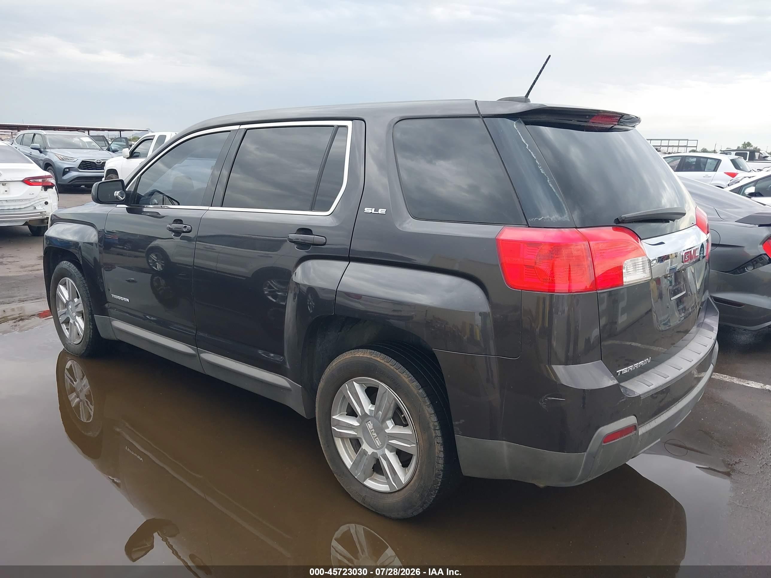 2015 Gmc Terrain Sle-1 Gray vin: 2GKALMEK5F6117056
