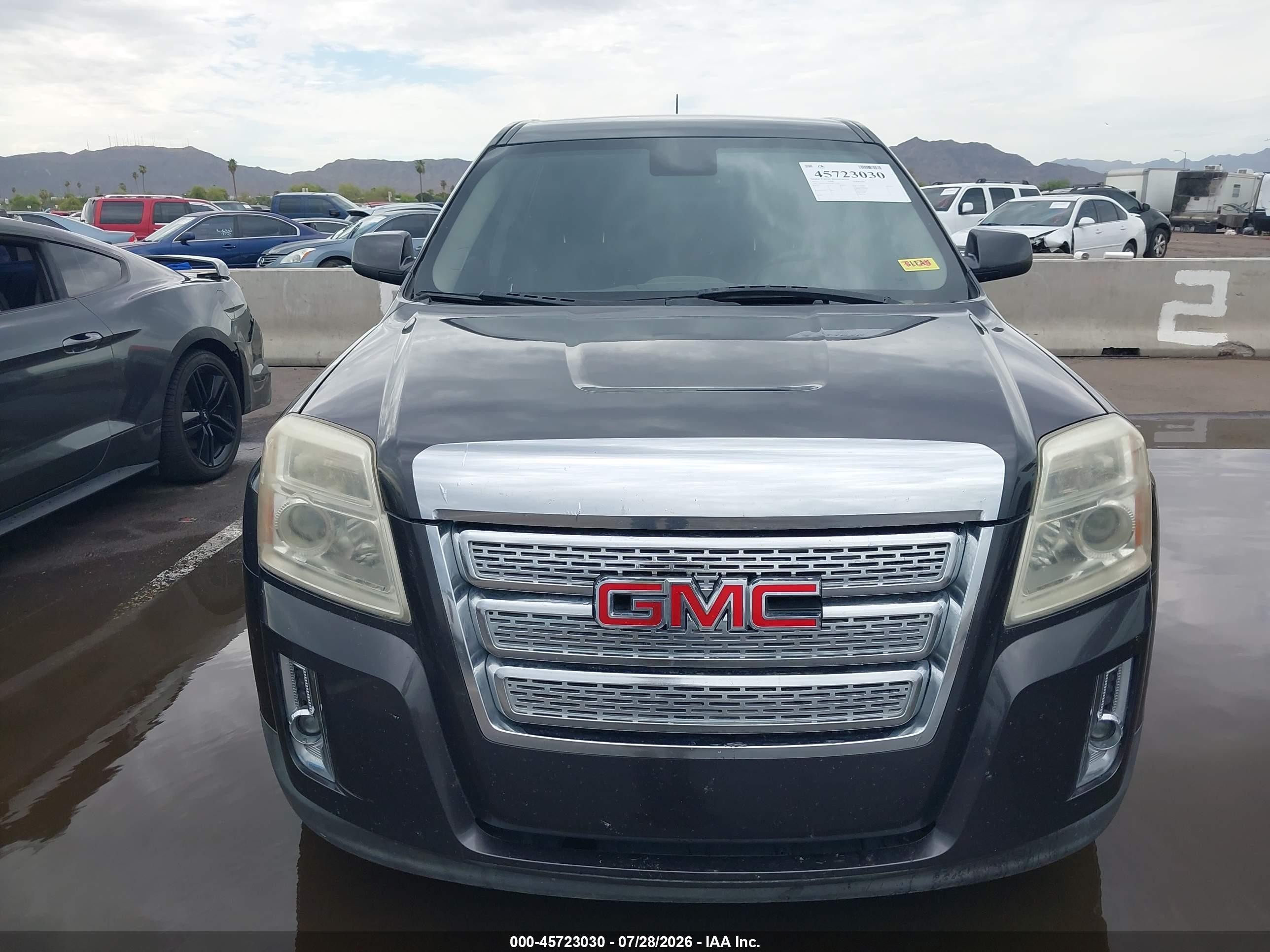 2015 Gmc Terrain Sle-1 Gray vin: 2GKALMEK5F6117056