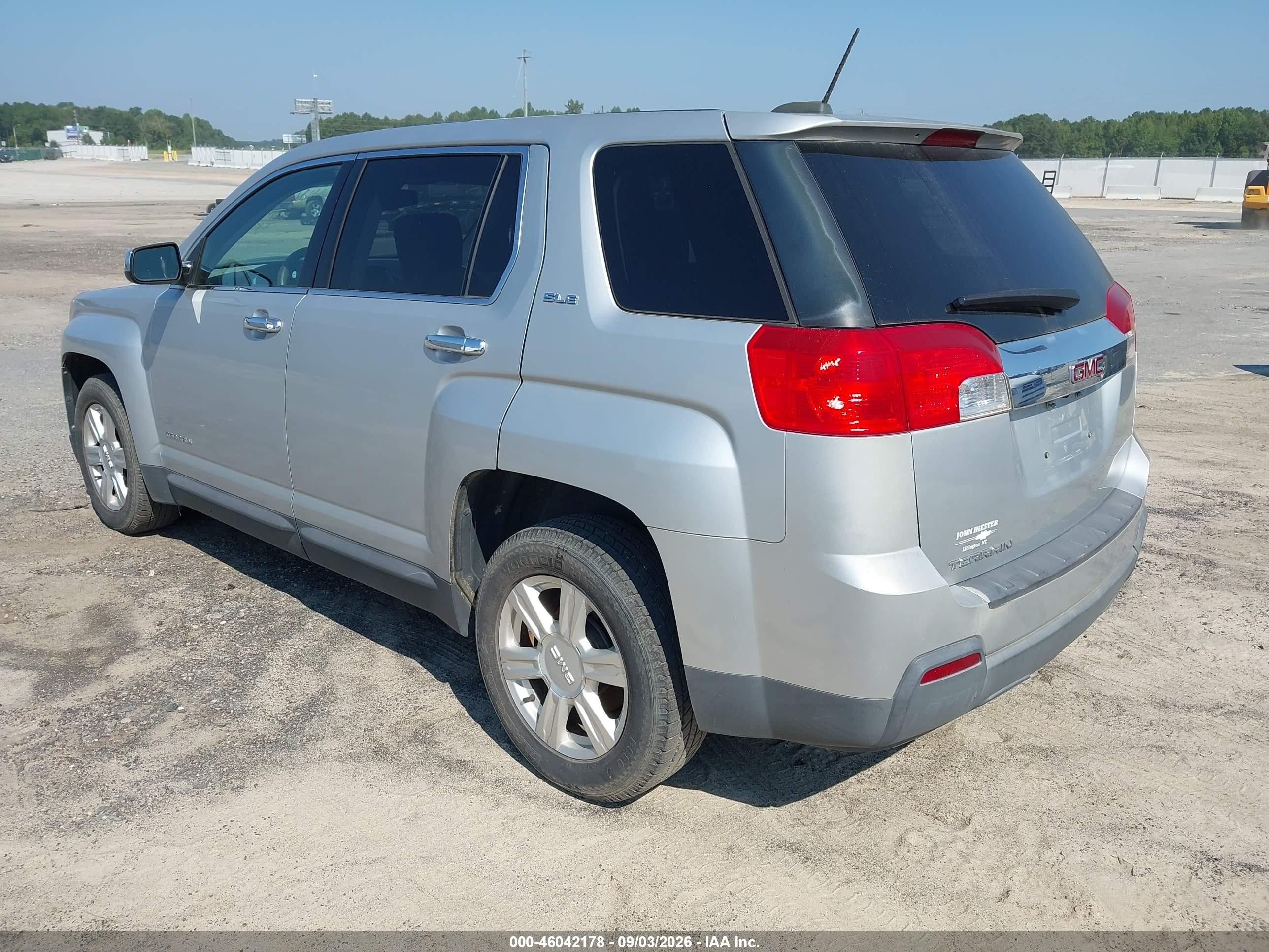 2015 Gmc Terrain Sle-1 Silver vin: 2GKALMEK5F6161509