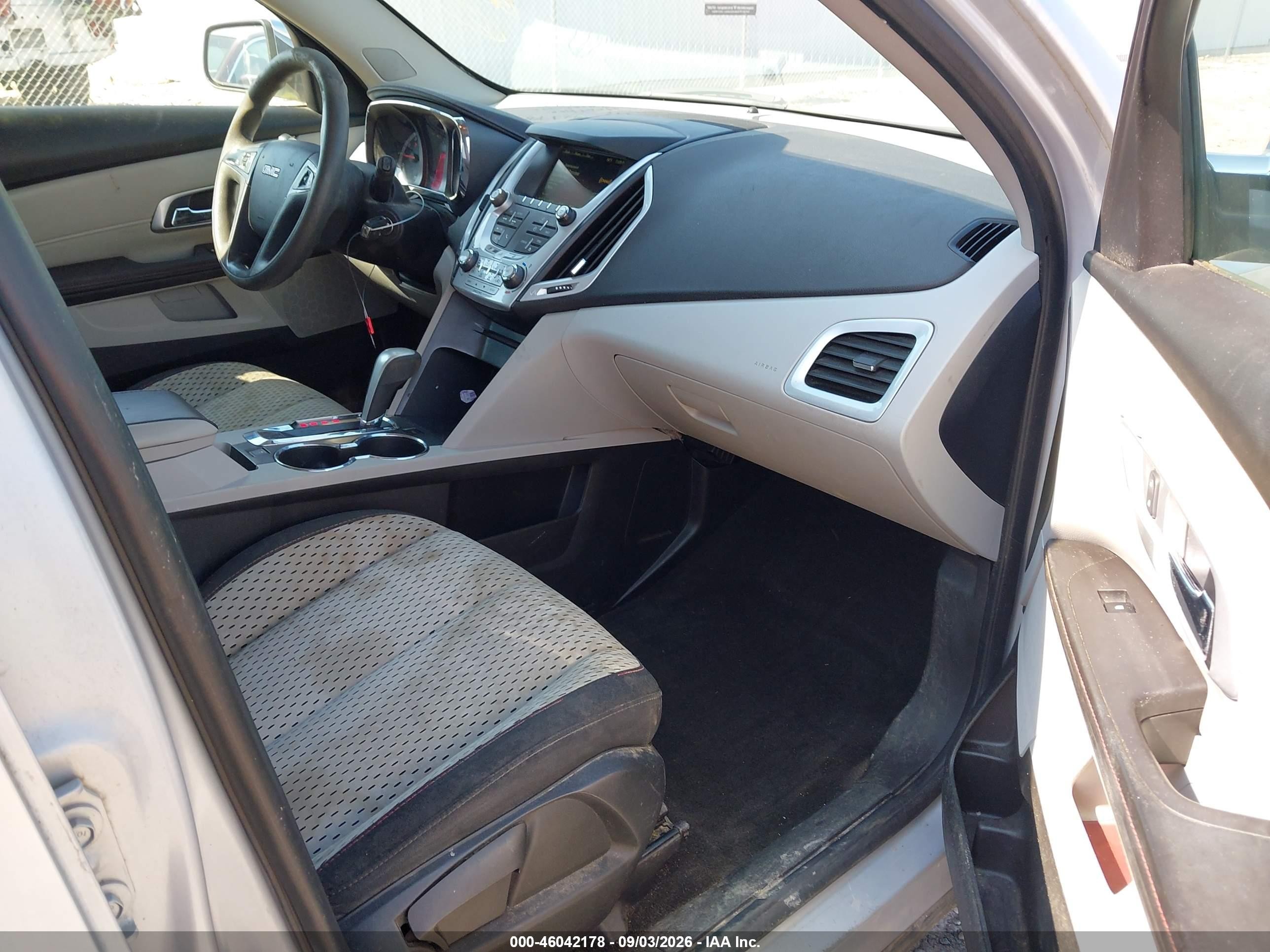 2015 Gmc Terrain Sle-1 Silver vin: 2GKALMEK5F6161509