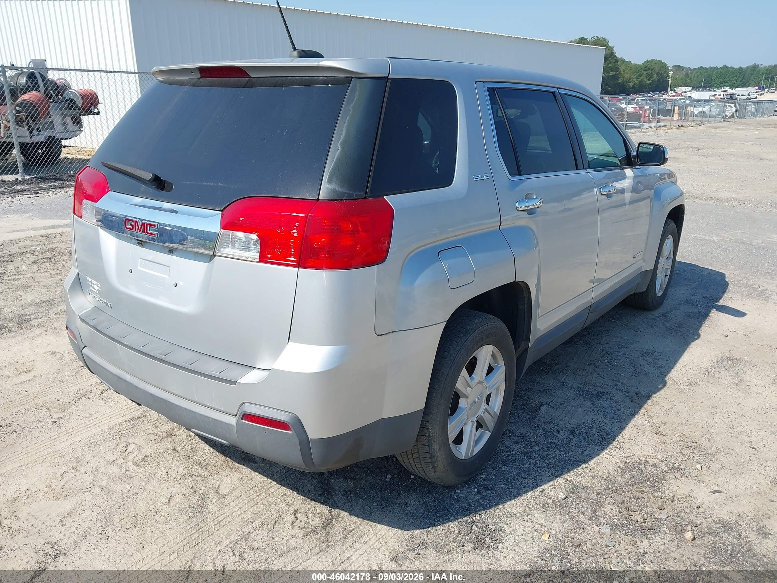 2015 Gmc Terrain Sle-1 Silver vin: 2GKALMEK5F6161509