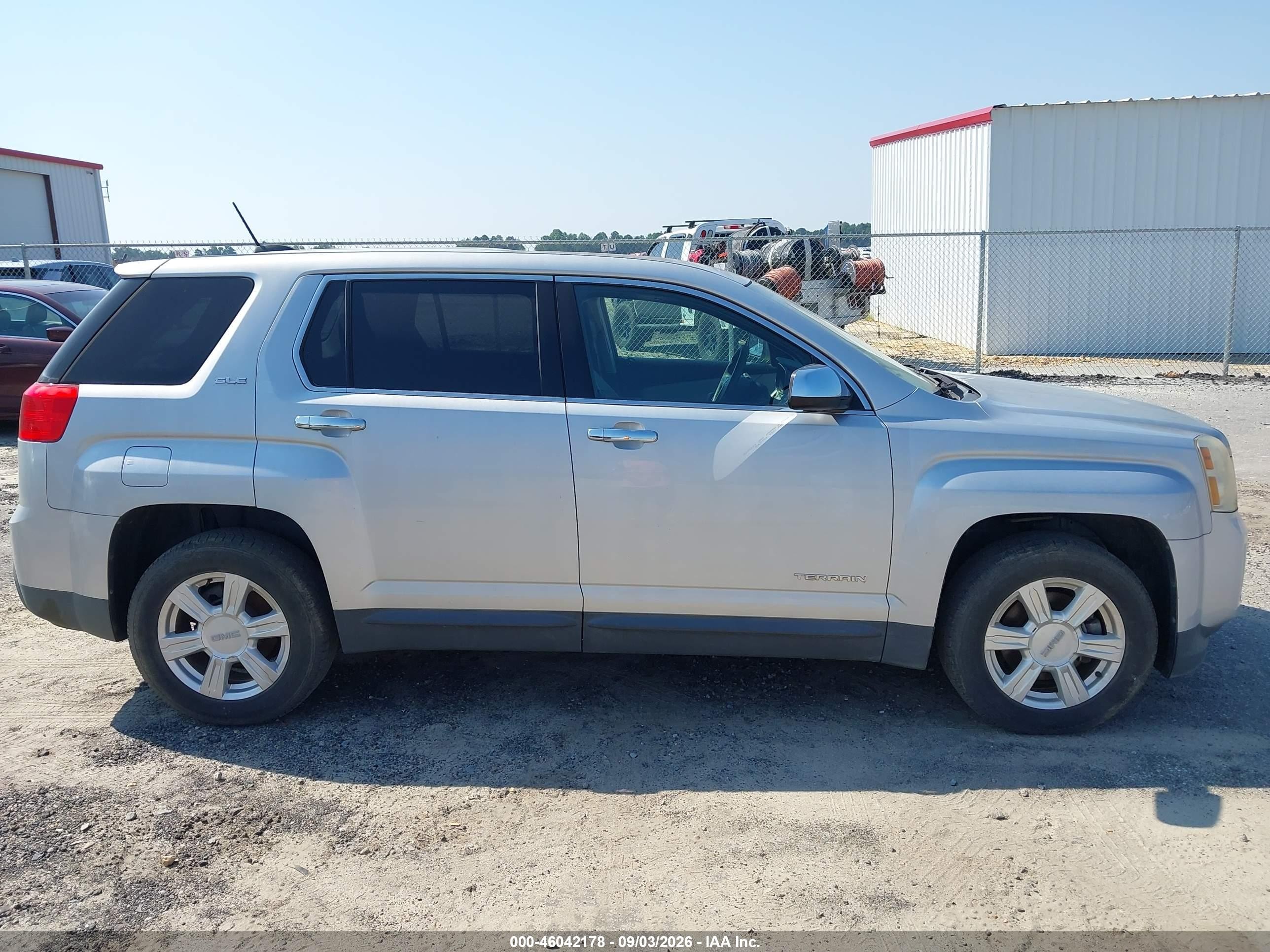 2015 Gmc Terrain Sle-1 Silver vin: 2GKALMEK5F6161509