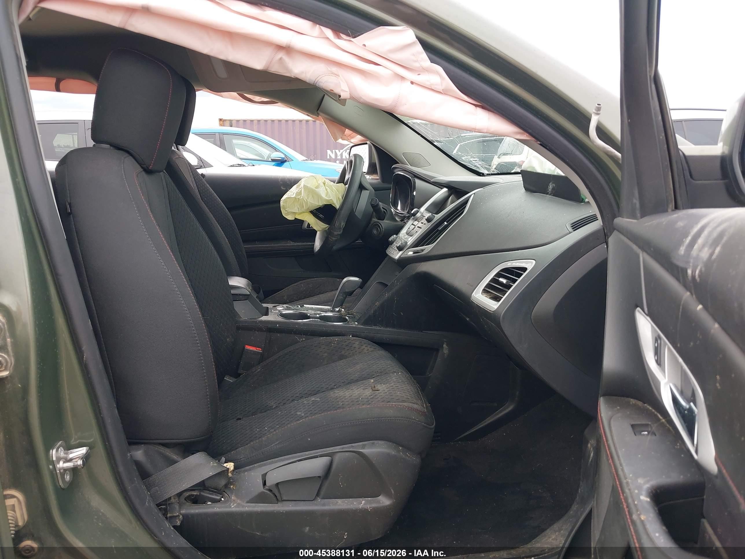 2015 Gmc Terrain Sle-1 Green vin: 2GKALMEK5F6169478