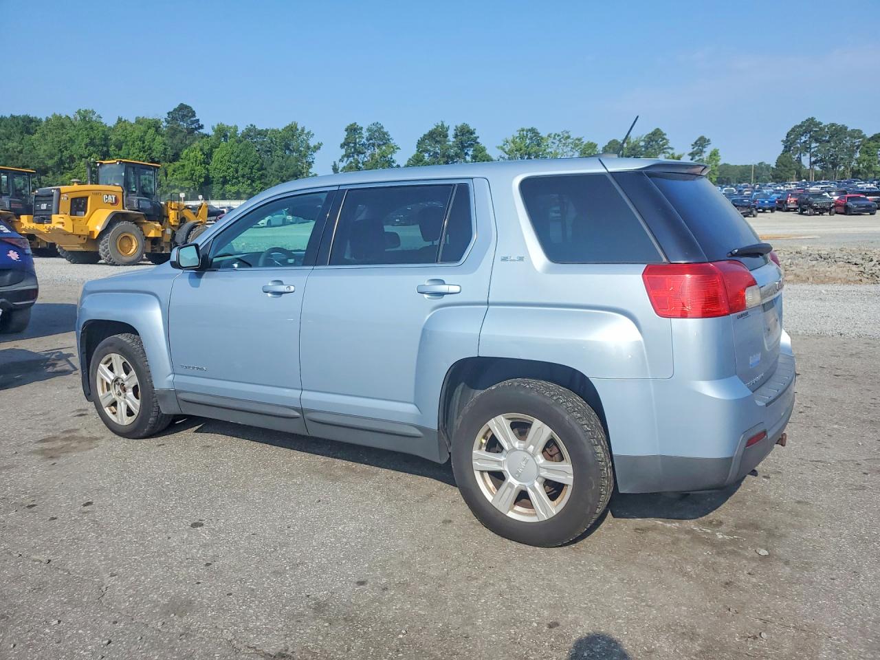 2015 Gmc Terrain Sle Silver vin: 2GKALMEK5F6232188
