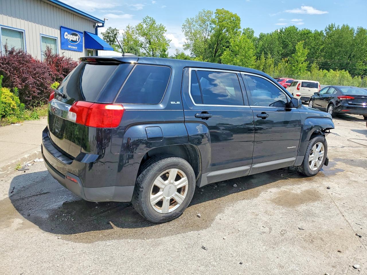 2015 Gmc Terrain Sle Черный vin: 2GKALMEK5F6261741