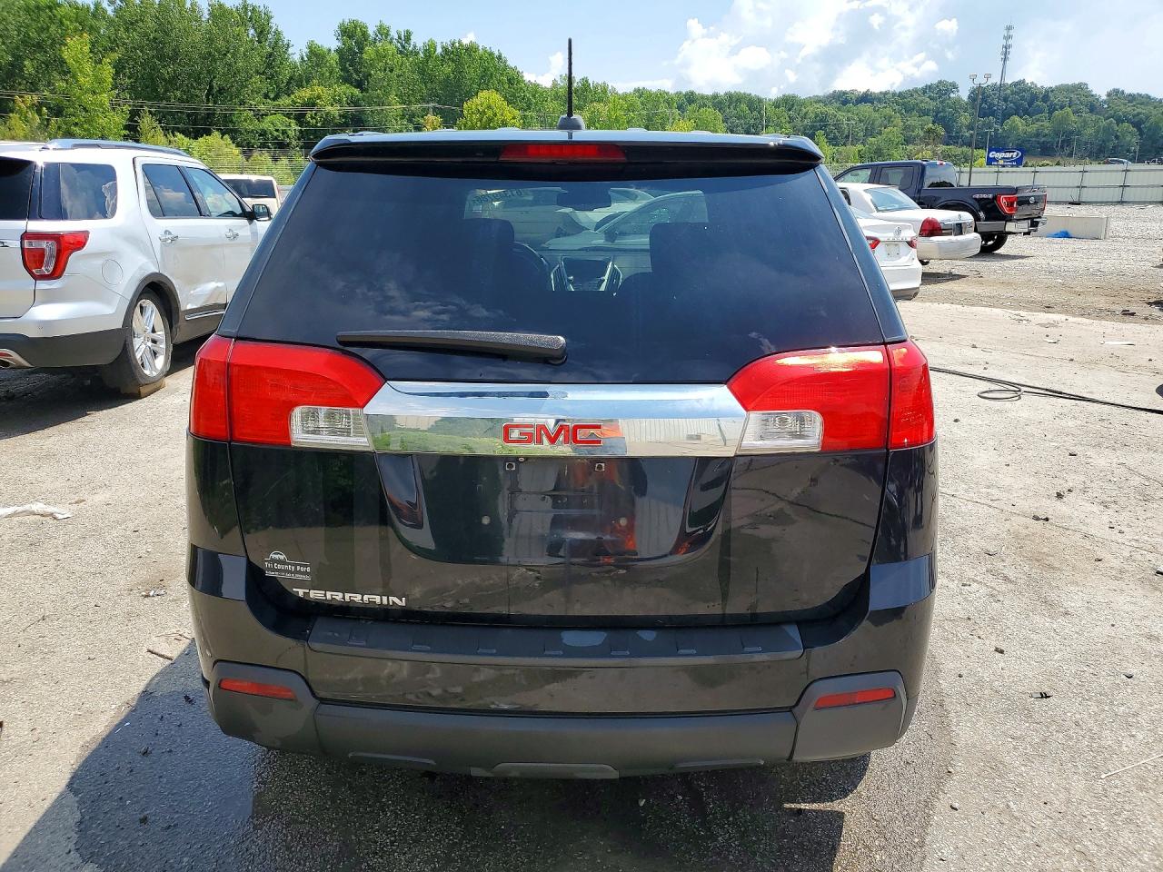 2015 Gmc Terrain Sle Черный vin: 2GKALMEK5F6261741