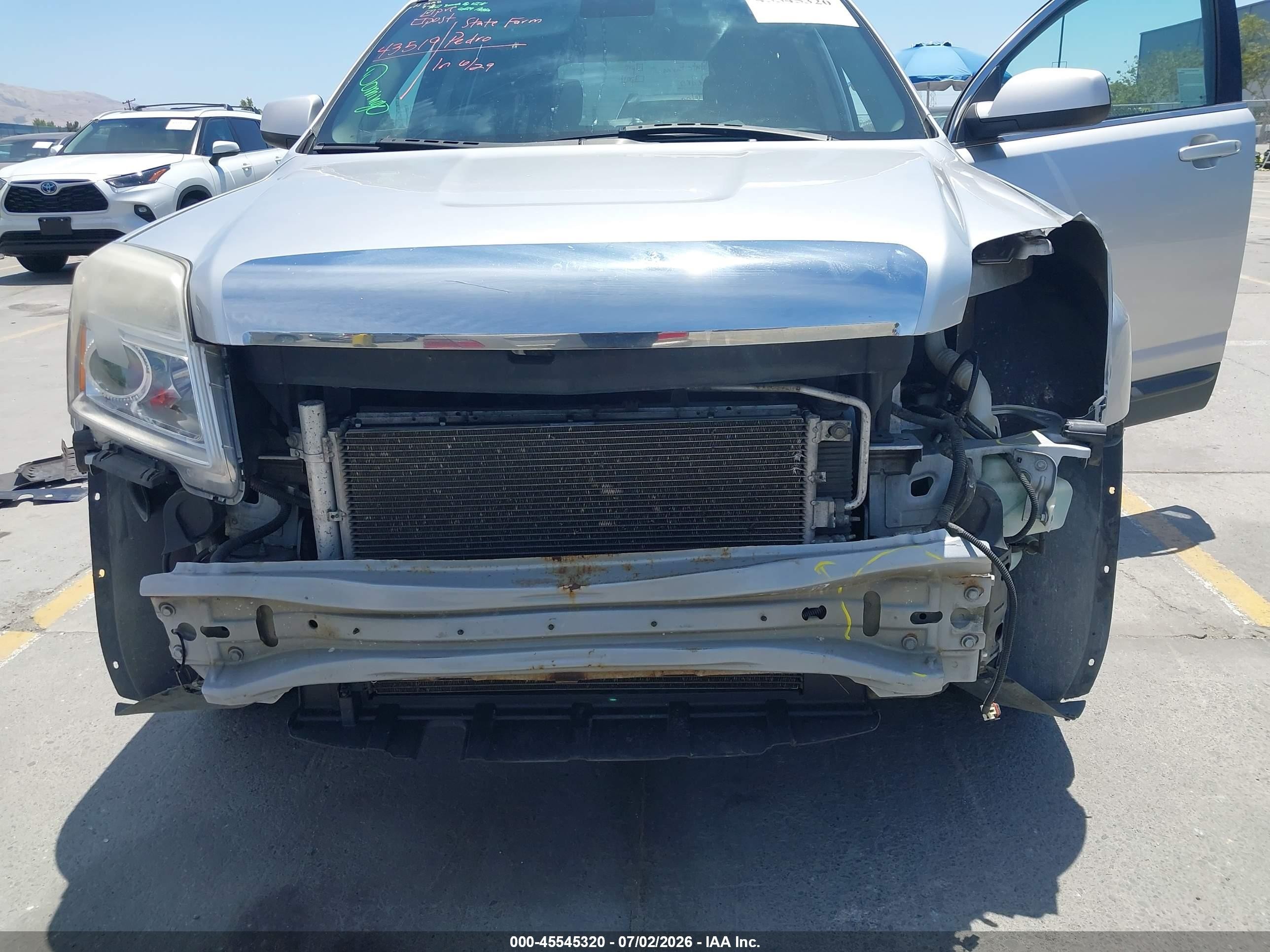 2015 Gmc Terrain Sle-1 Silver vin: 2GKALMEK5F6267703