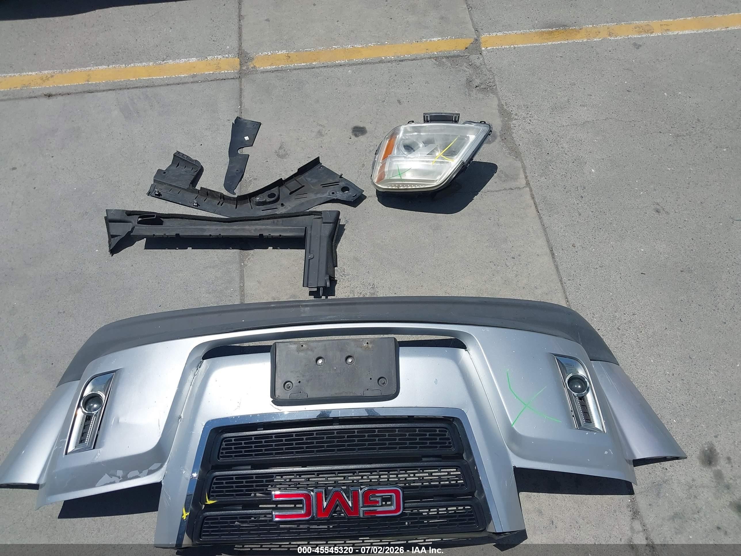 2015 Gmc Terrain Sle-1 Silver vin: 2GKALMEK5F6267703