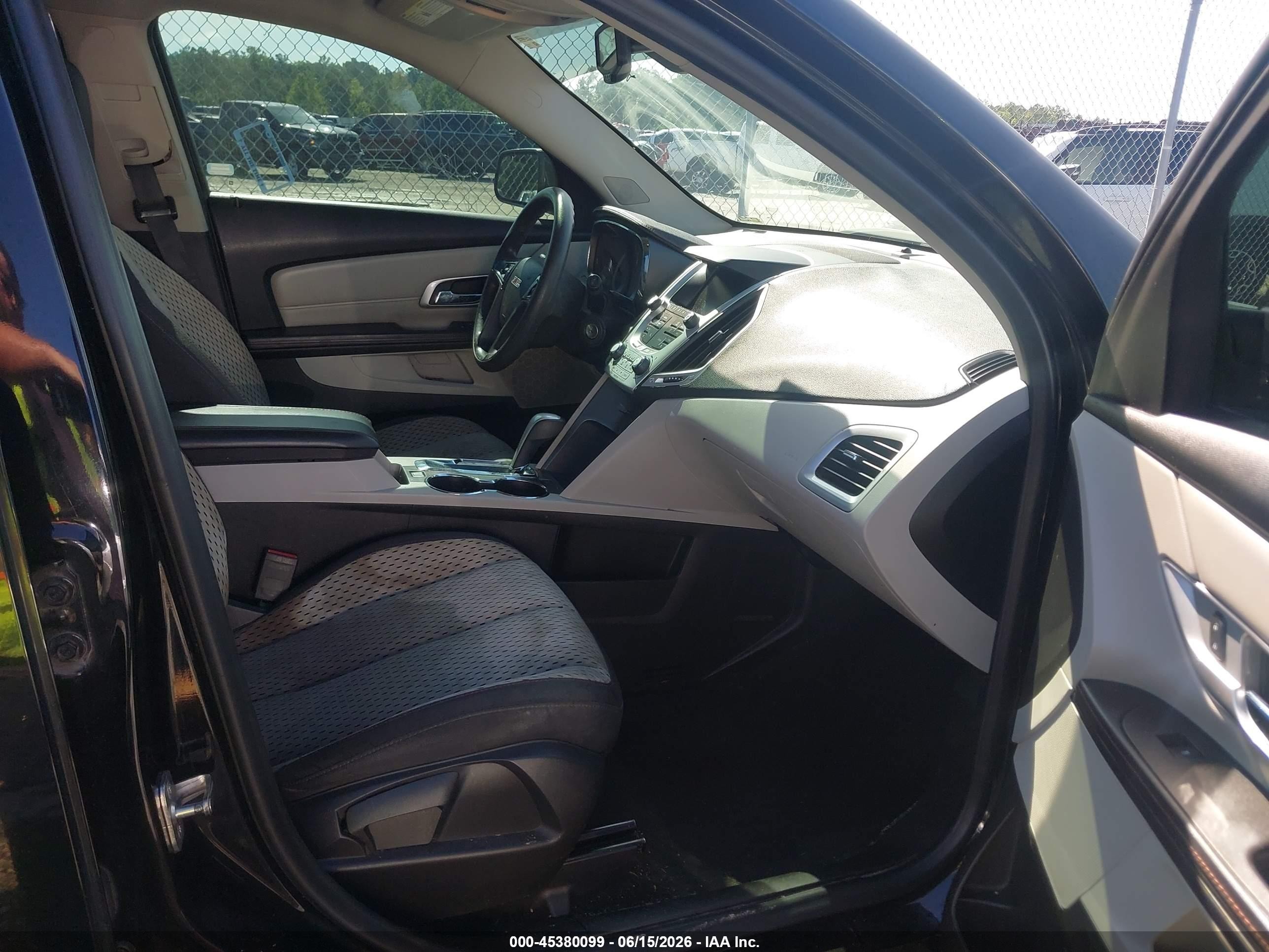 2015 Gmc Terrain Sle-1 Black vin: 2GKALMEK5F6374069