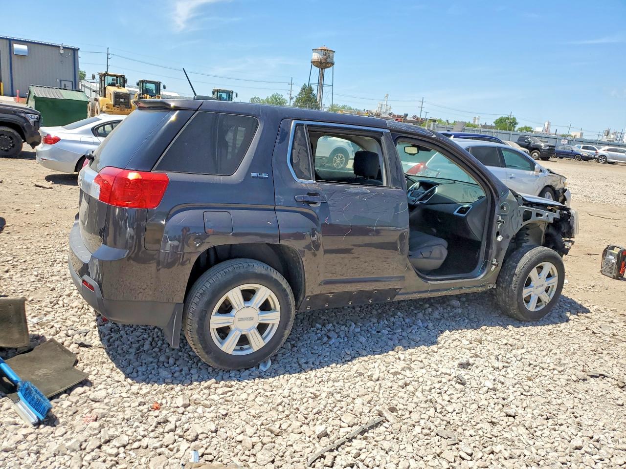 2015 Gmc Terrain Sle Серый vin: 2GKALMEK5F6389252