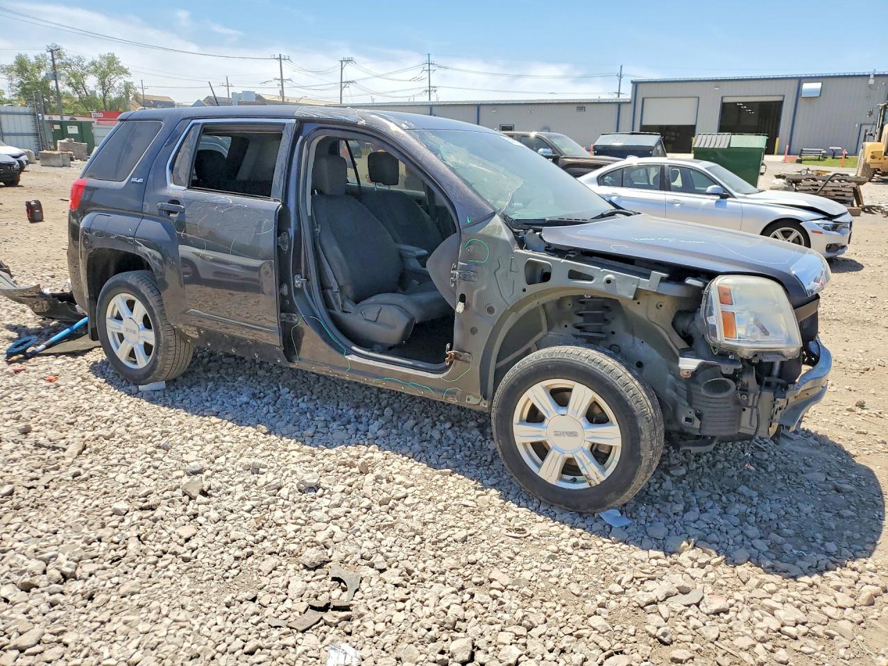2015 Gmc Terrain Sle Серый vin: 2GKALMEK5F6389252