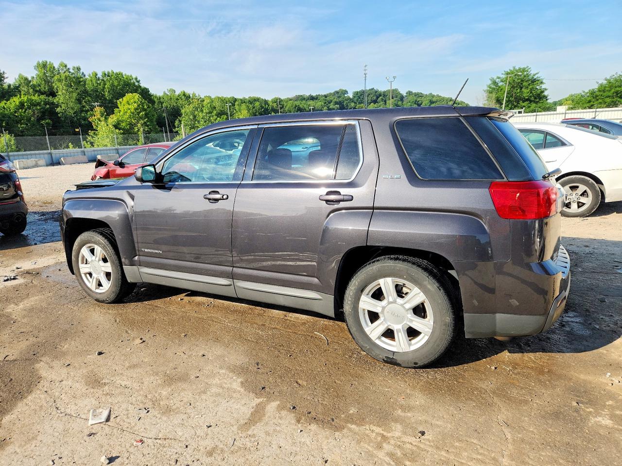 2015 Gmc Terrain Sle Gray vin: 2GKALMEK5F6394127
