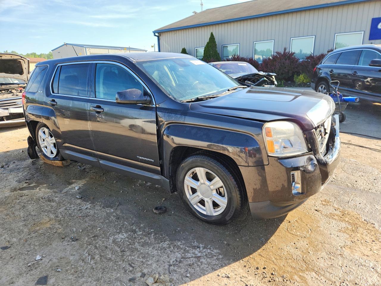 2015 Gmc Terrain Sle Gray vin: 2GKALMEK5F6394127