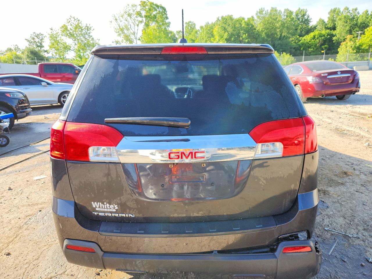 2015 Gmc Terrain Sle Gray vin: 2GKALMEK5F6394127