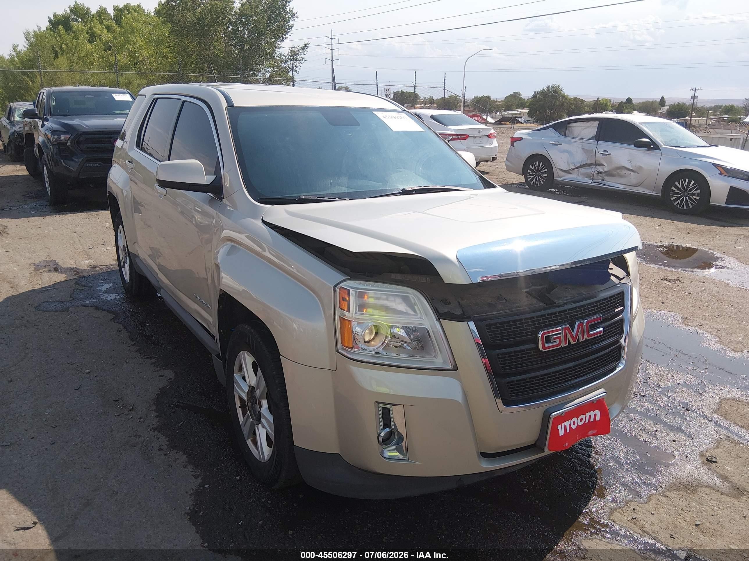2015 Gmc Terrain Sle-1 Серый vin: 2GKALMEK5F6409144