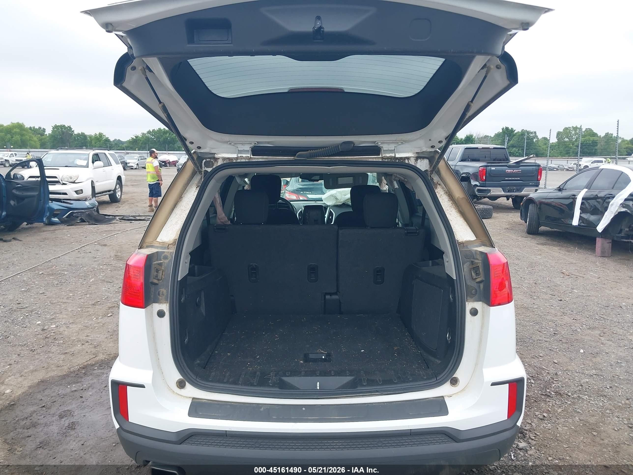 2017 Gmc Terrain Sle-1 White vin: 2GKALMEK5H6275464