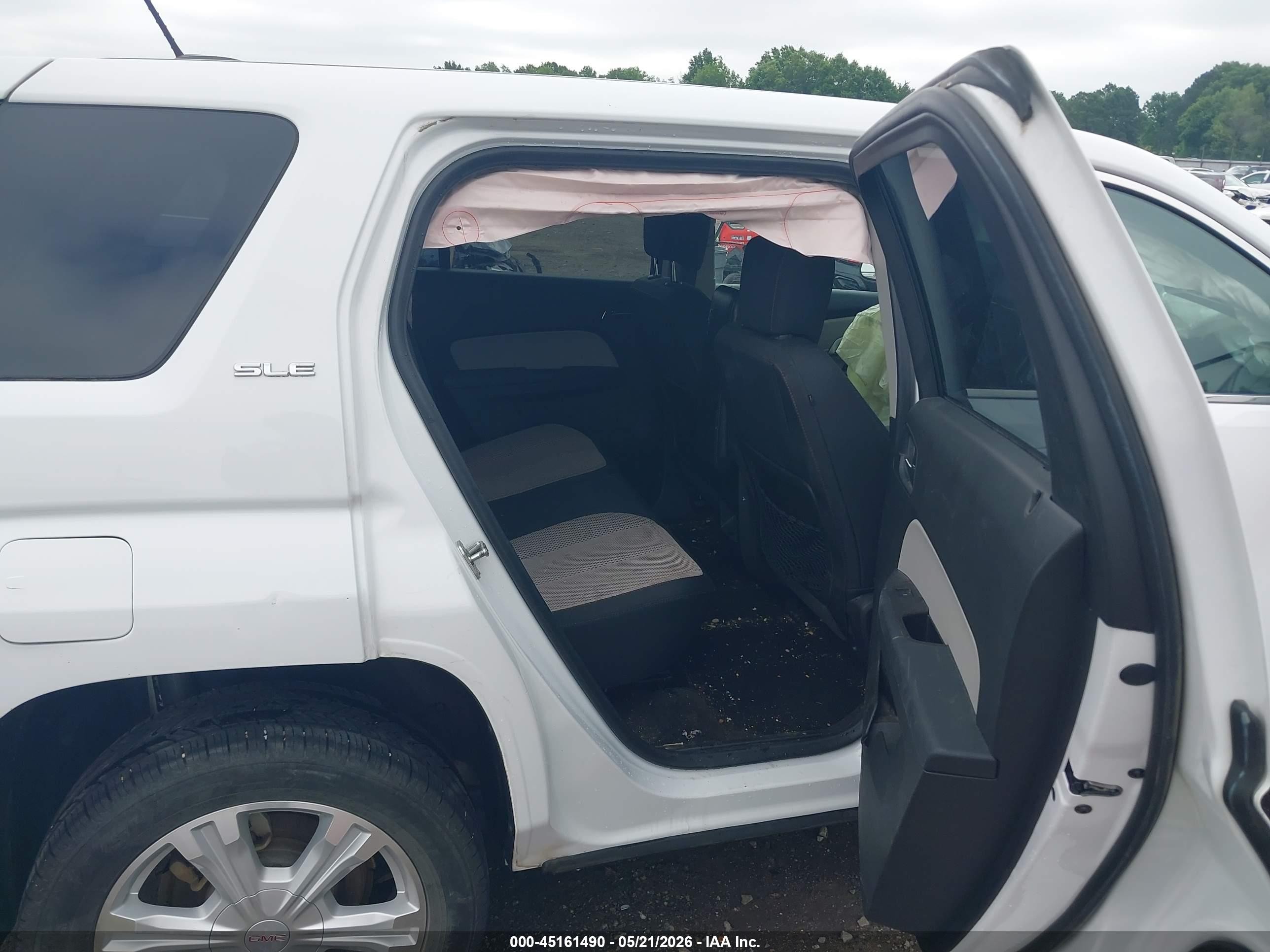 2017 Gmc Terrain Sle-1 White vin: 2GKALMEK5H6275464