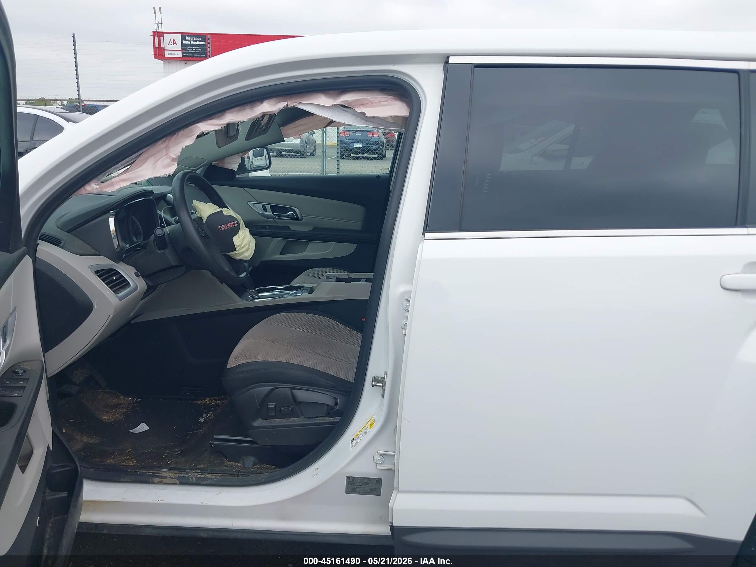 2017 Gmc Terrain Sle-1 White vin: 2GKALMEK5H6275464