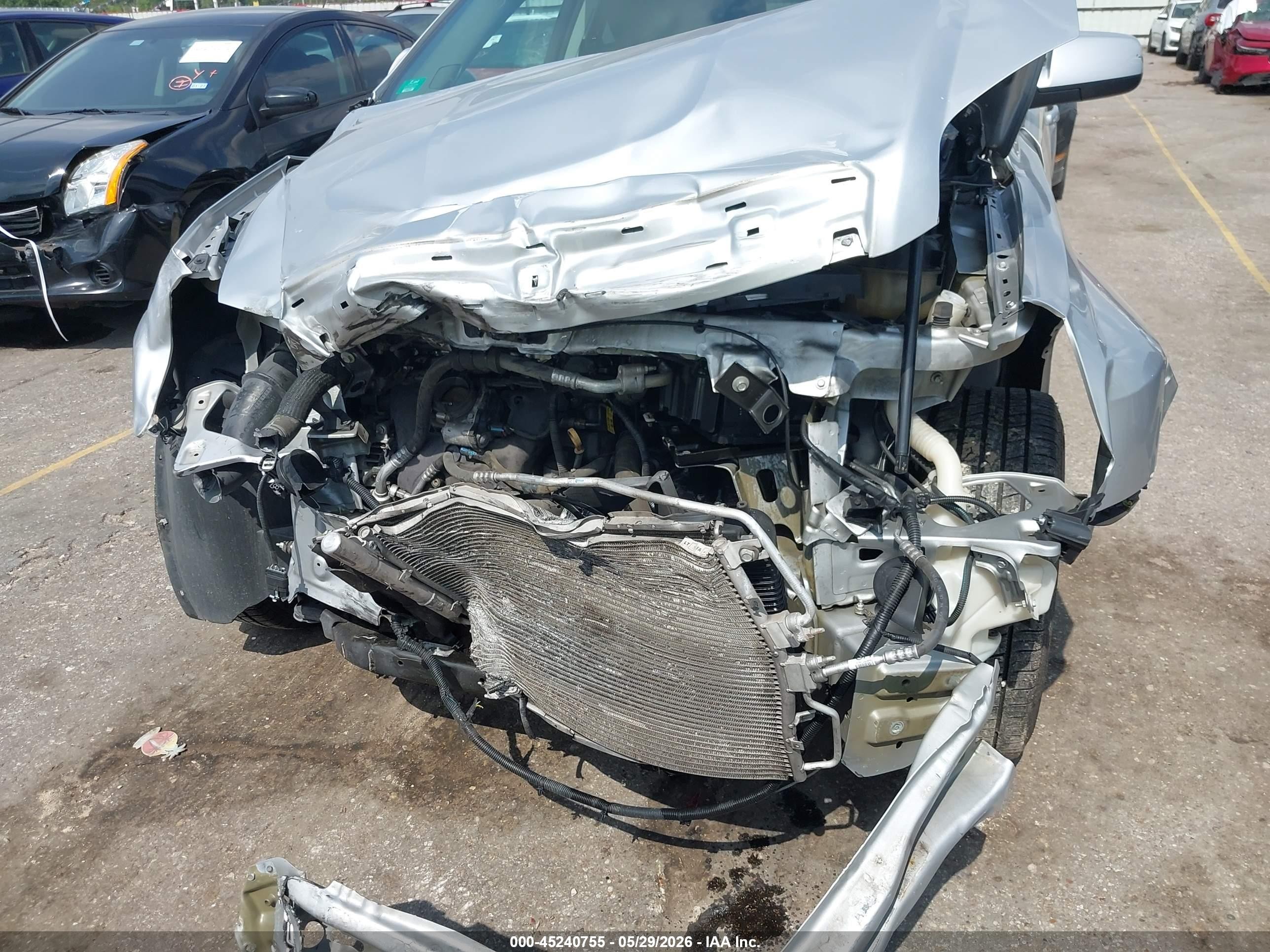 2012 Gmc Terrain Sle-1 Silver vin: 2GKALMEK6C6176337