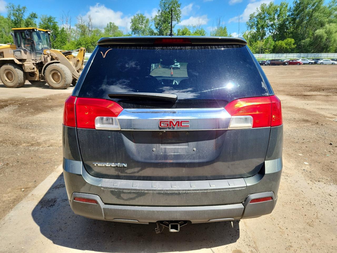 2013 Gmc Terrain Sle Серый vin: 2GKALMEK6D6101171