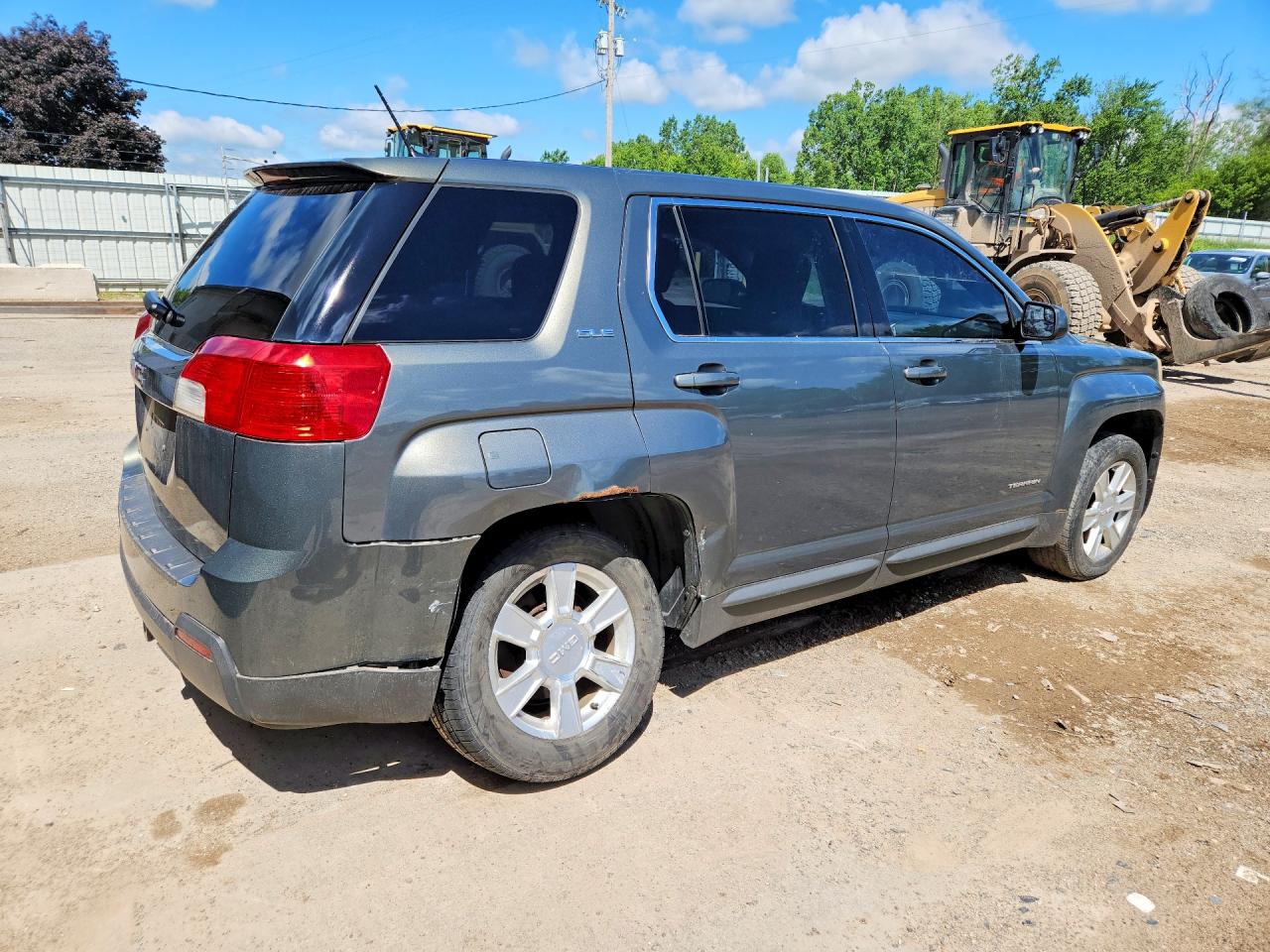 2013 Gmc Terrain Sle Серый vin: 2GKALMEK6D6101171