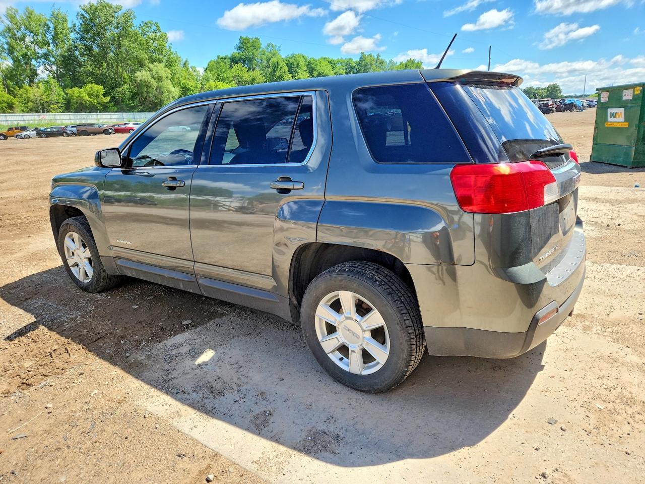 2013 Gmc Terrain Sle Серый vin: 2GKALMEK6D6101171