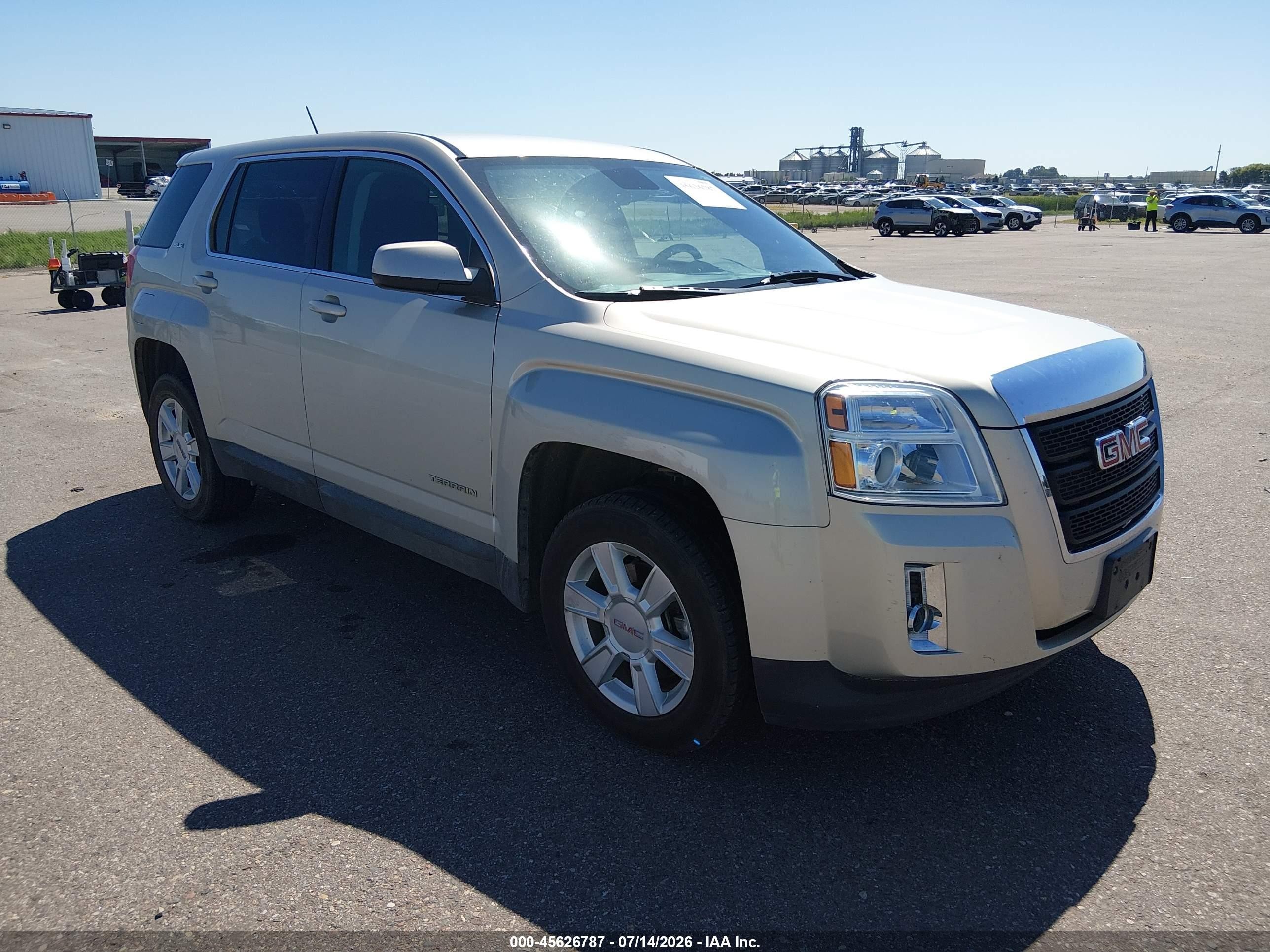2013 Gmc Terrain Sle-1 Tan vin: 2GKALMEK6D6243097