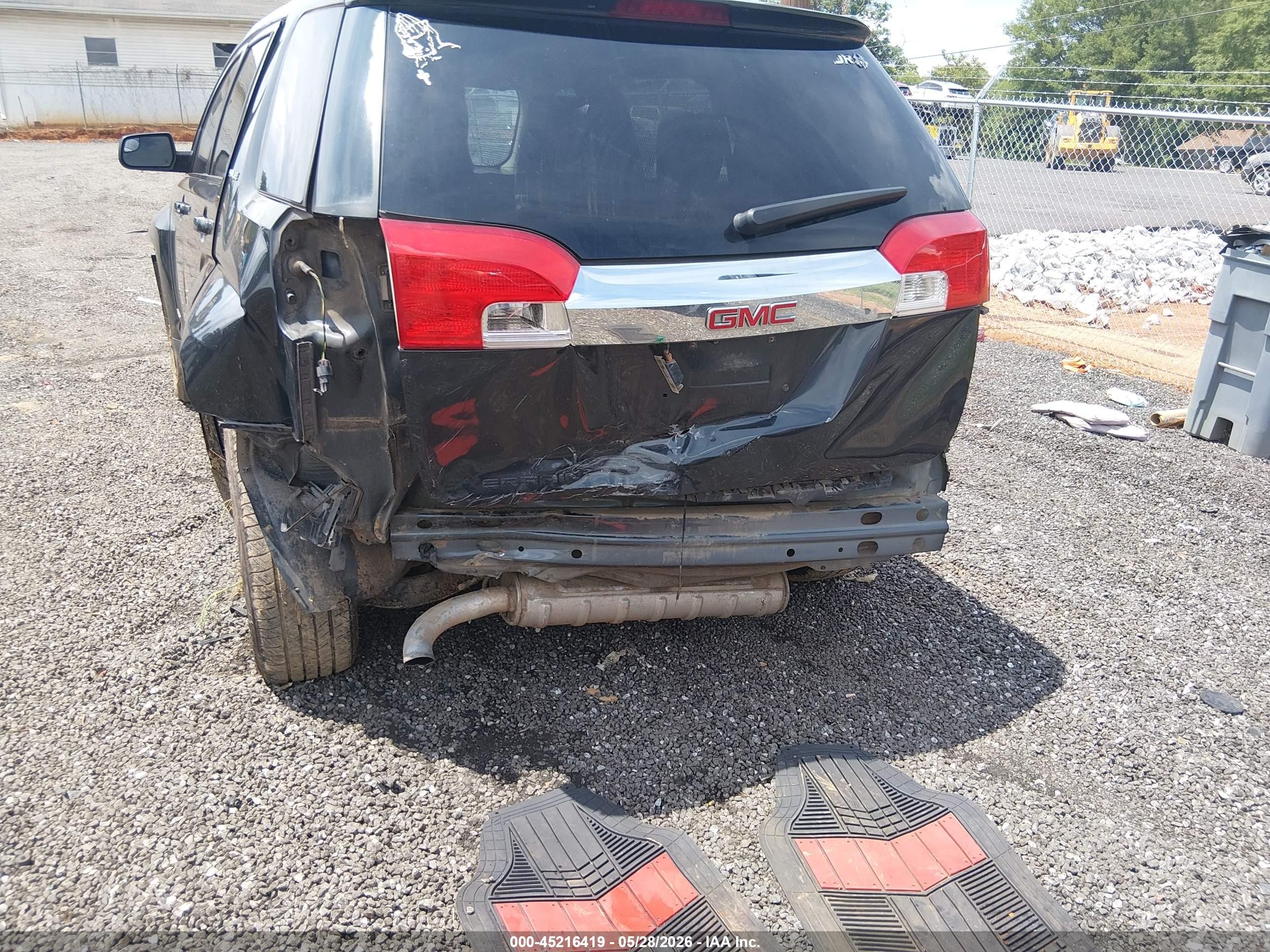 2013 Gmc Terrain Sle-1 Green vin: 2GKALMEK6D6266928