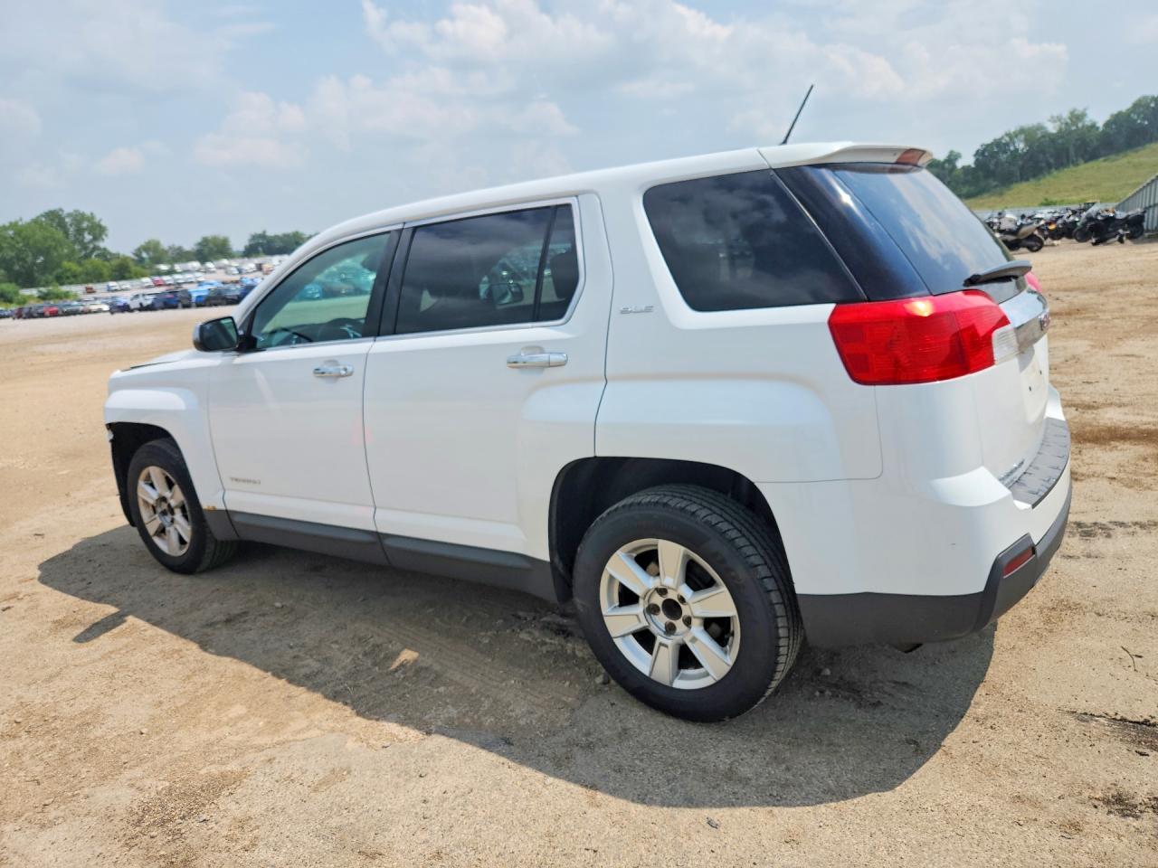 2013 Gmc Terrain Sle White vin: 2GKALMEK6D6319935