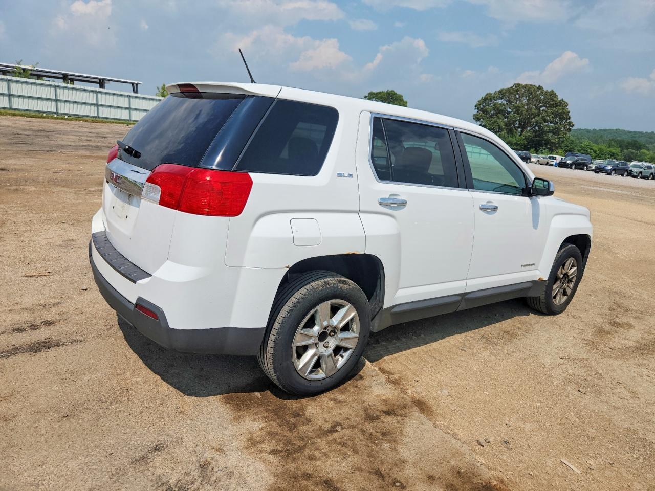 2013 Gmc Terrain Sle White vin: 2GKALMEK6D6319935