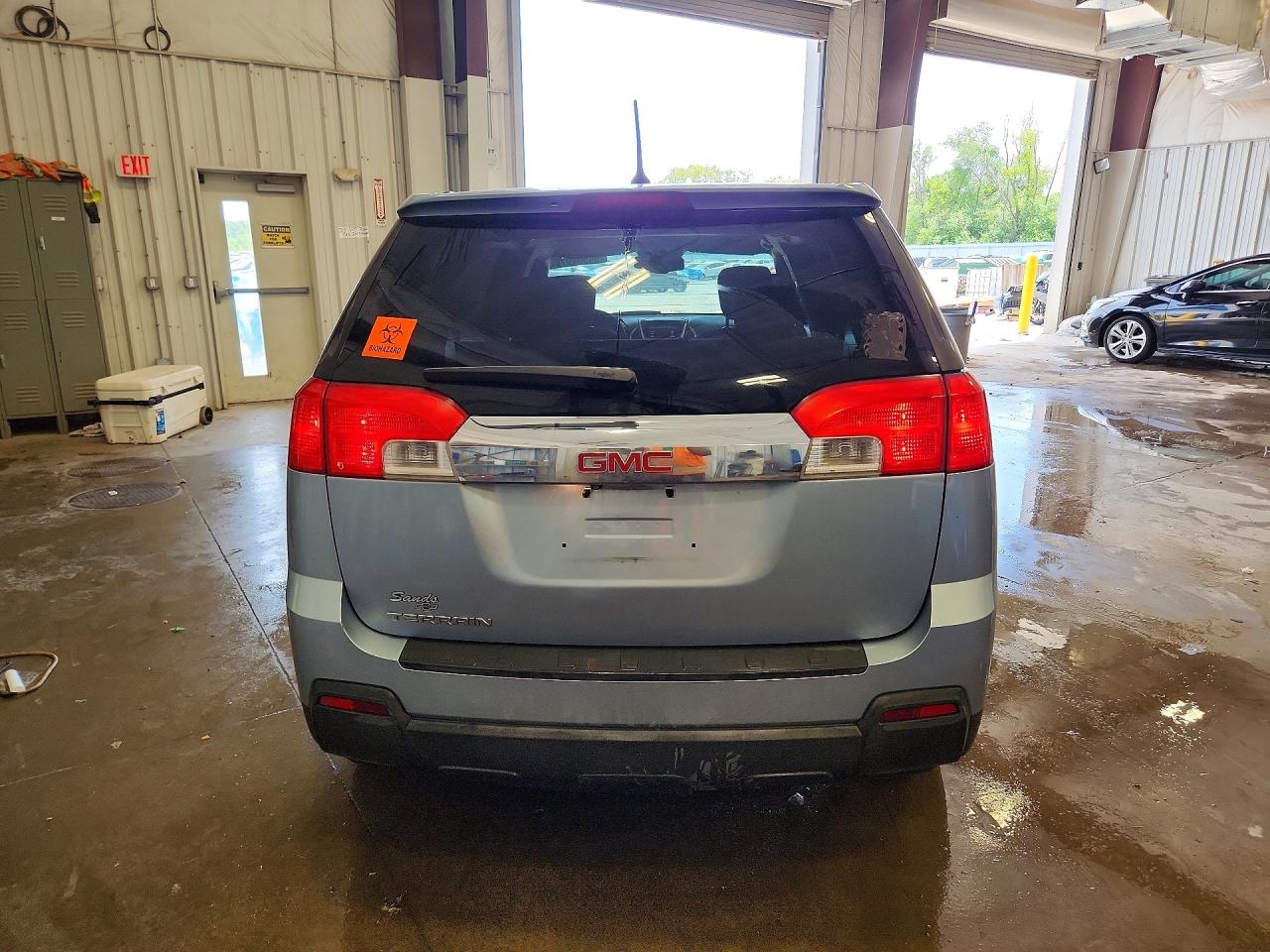 2014 Gmc Terrain Sle Blue vin: 2GKALMEK6E6142353