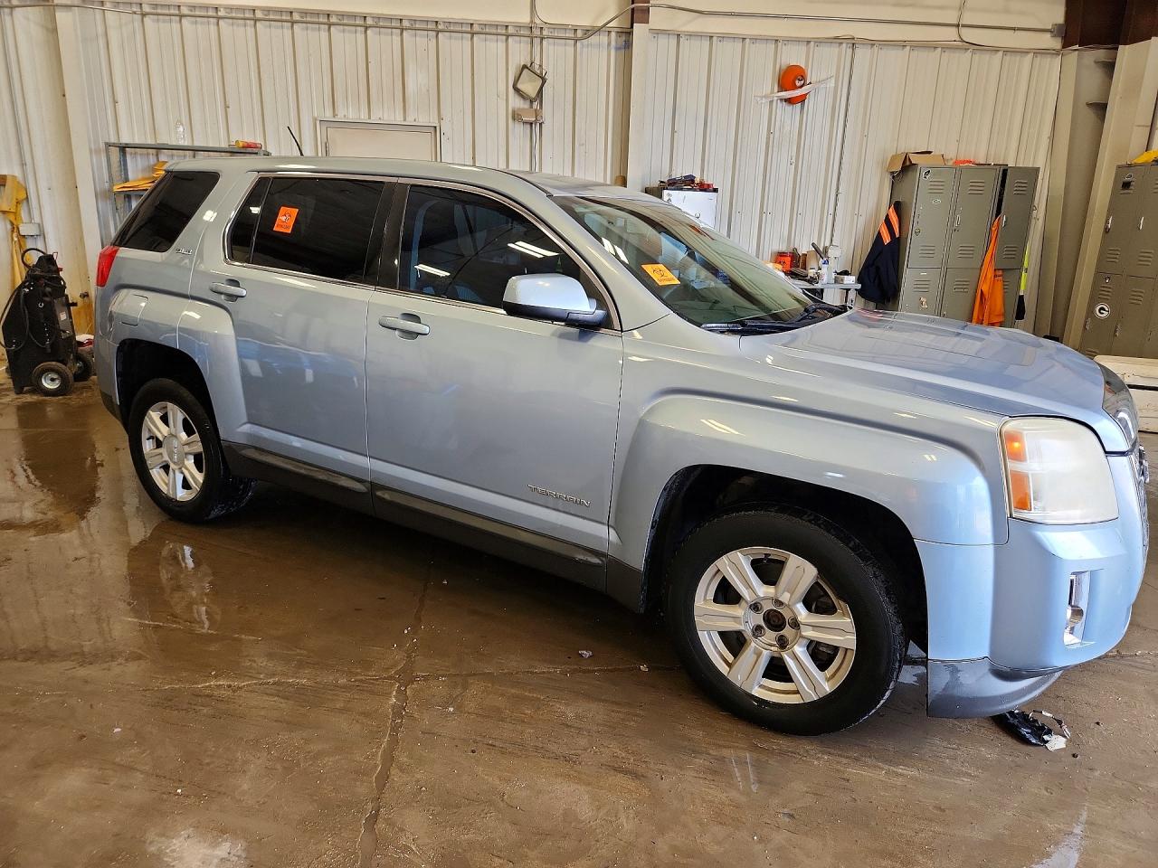 2014 Gmc Terrain Sle Blue vin: 2GKALMEK6E6142353