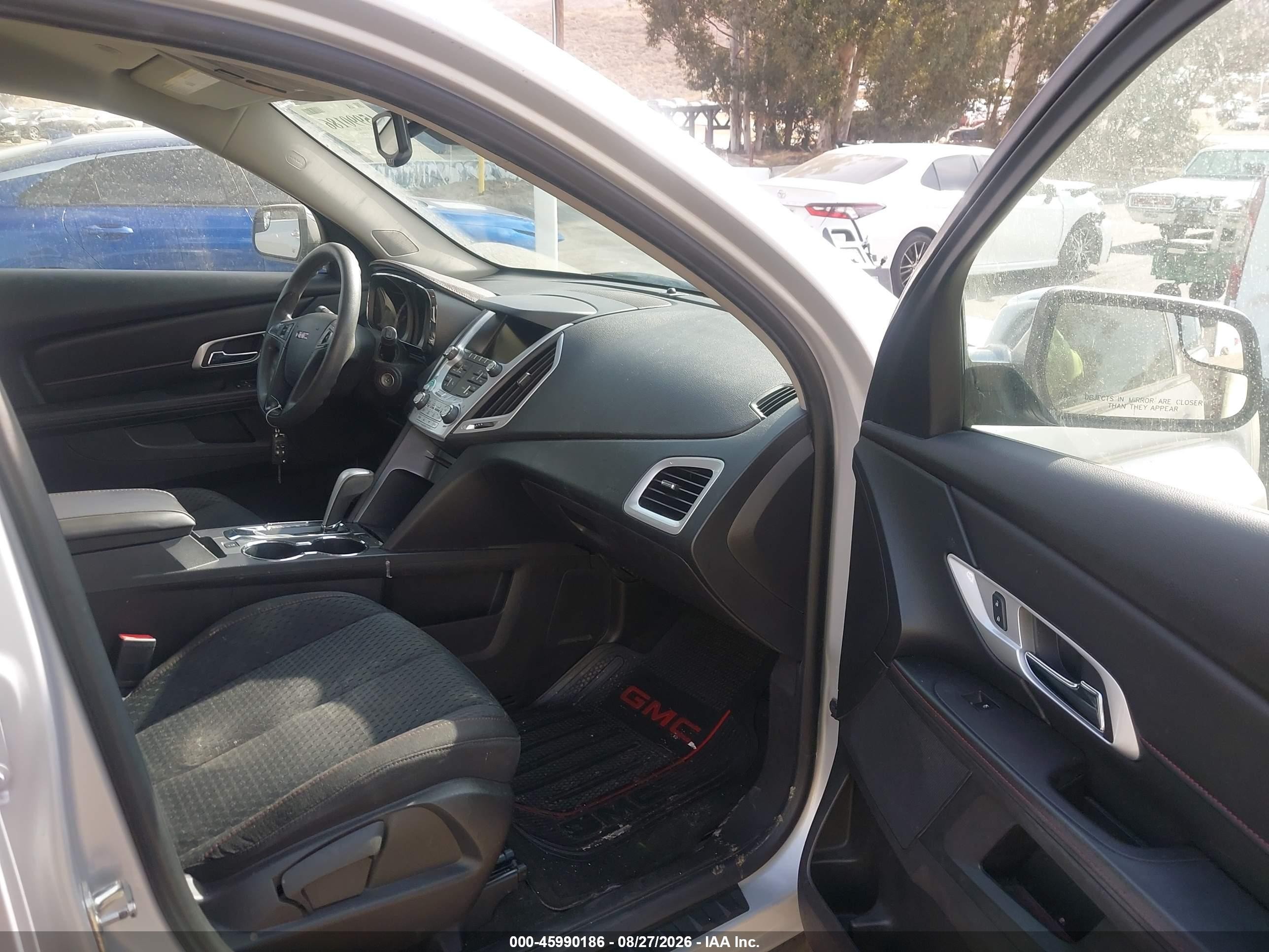 2014 Gmc Terrain Sle-1 Silver vin: 2GKALMEK6E6161629