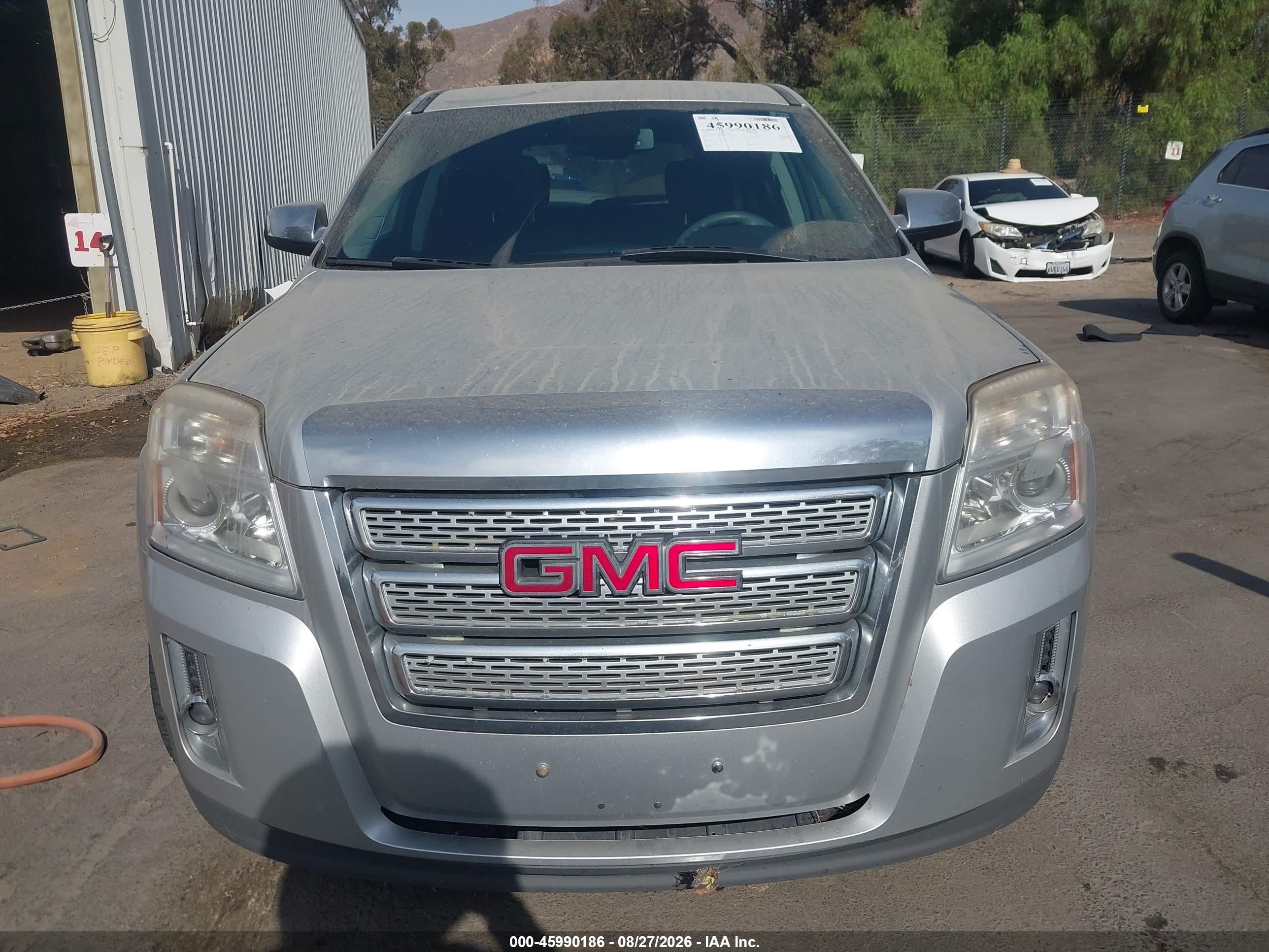 2014 Gmc Terrain Sle-1 Silver vin: 2GKALMEK6E6161629