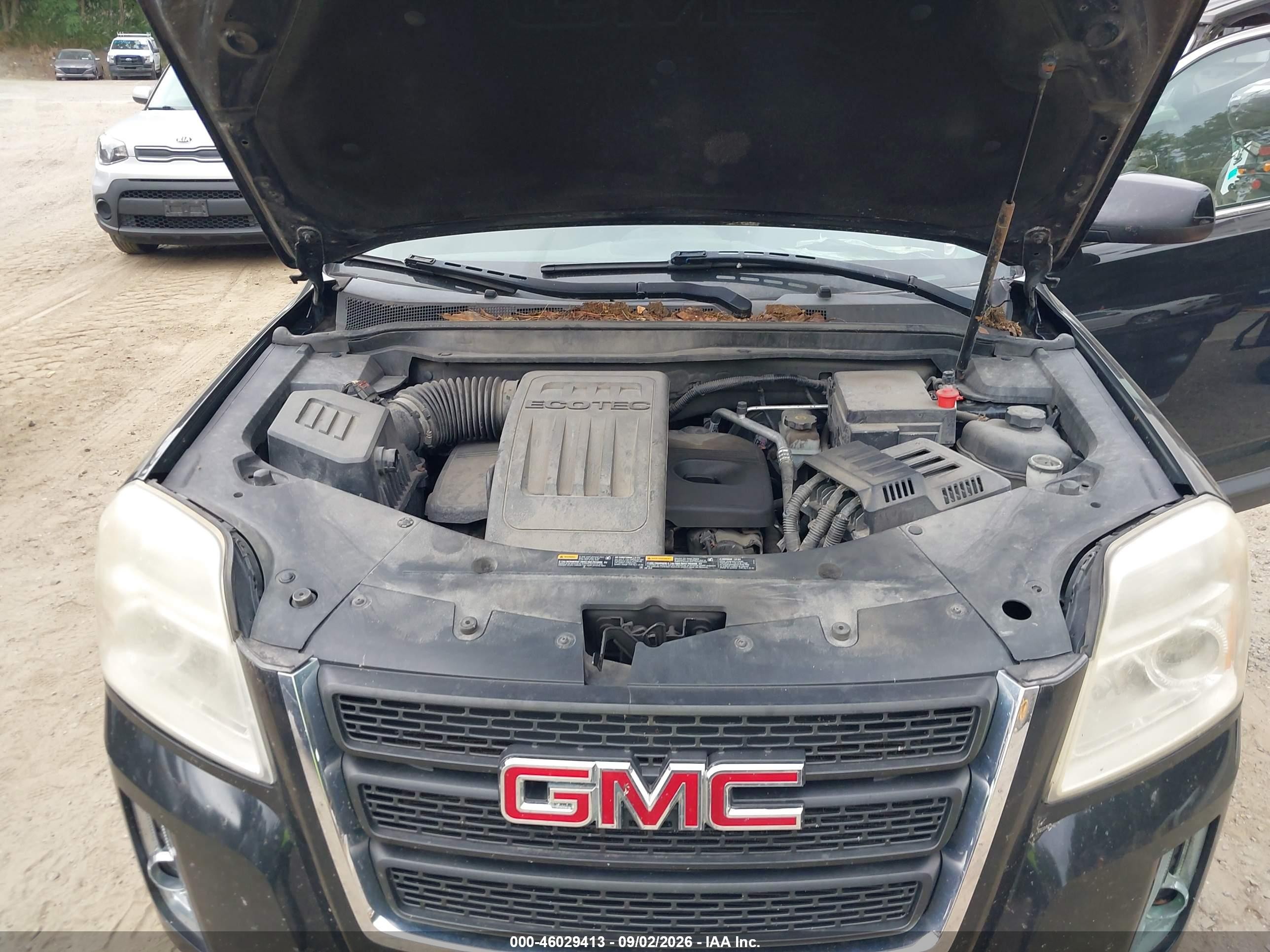 2014 Gmc Terrain Sle-1 Black vin: 2GKALMEK6E6173487