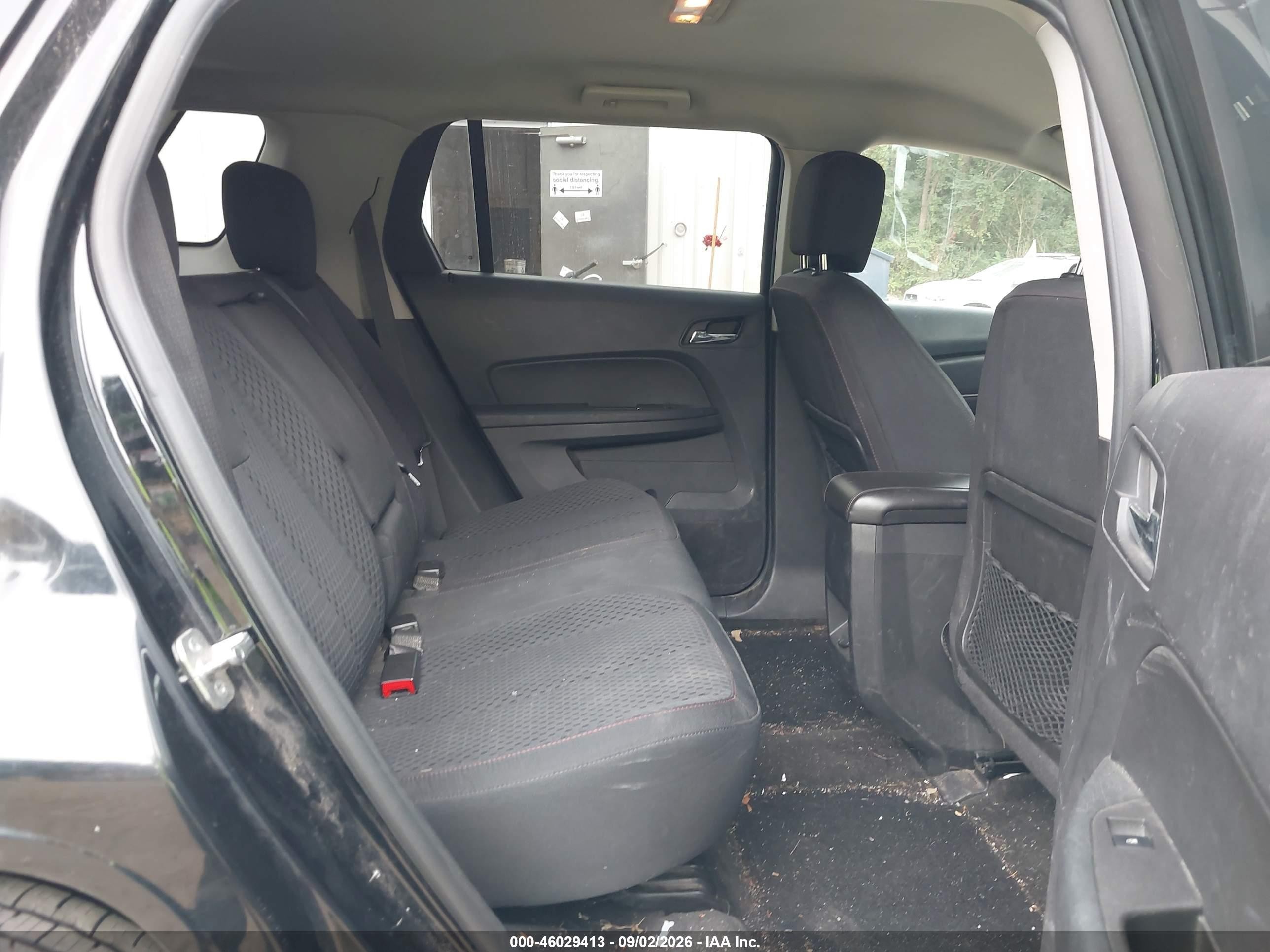 2014 Gmc Terrain Sle-1 Black vin: 2GKALMEK6E6173487
