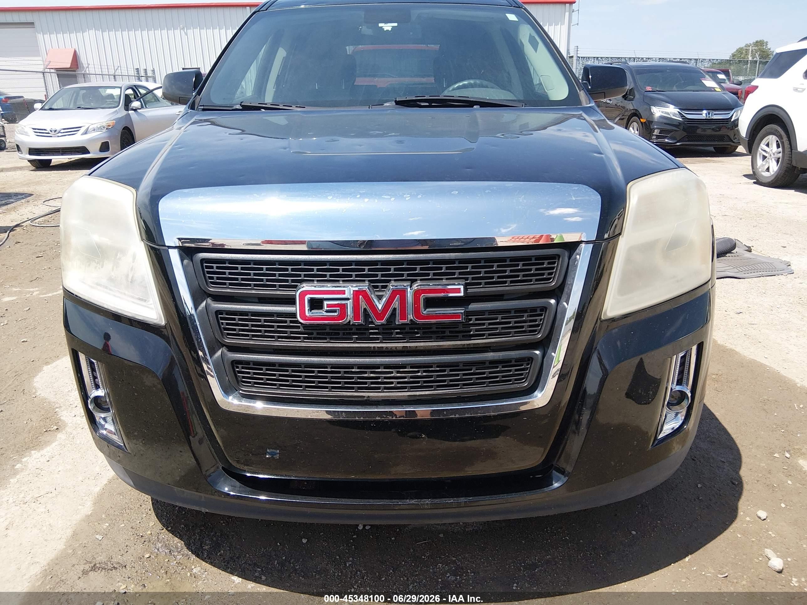 2014 Gmc Terrain Sle-1 Black vin: 2GKALMEK6E6293726