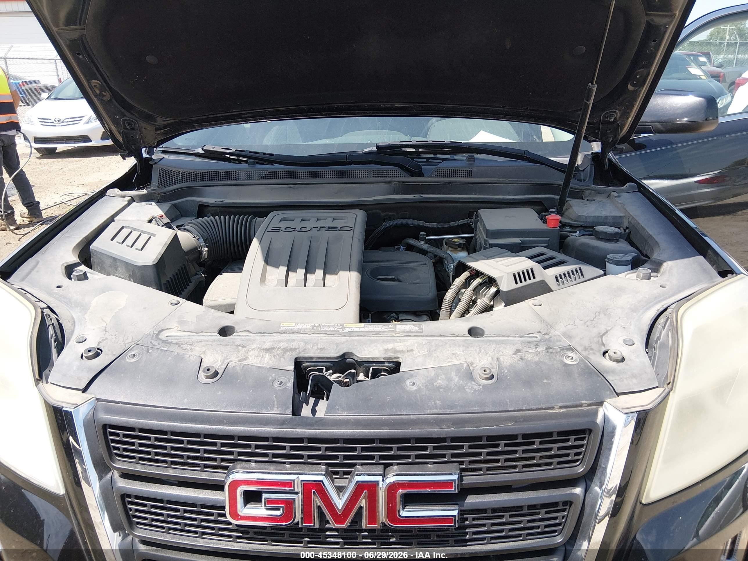 2014 Gmc Terrain Sle-1 Black vin: 2GKALMEK6E6293726