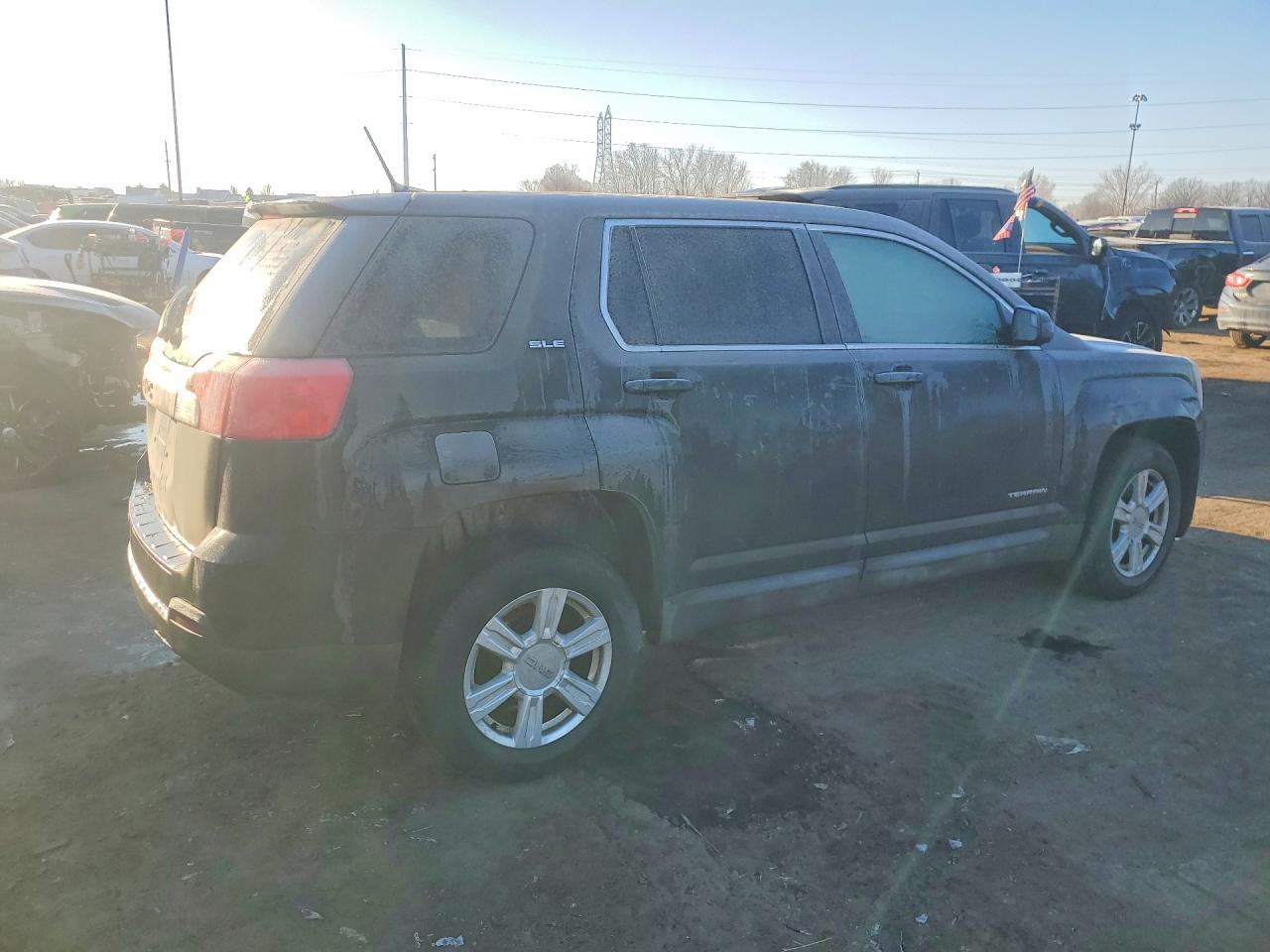 2014 Gmc Terrain Sle Black vin: 2GKALMEK6E6293970
