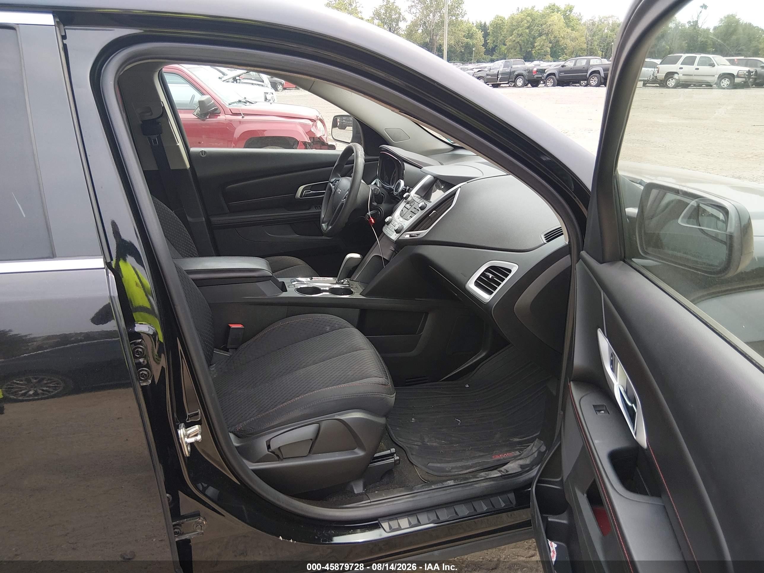 2014 Gmc Terrain Sle-1 Черный vin: 2GKALMEK6E6314302