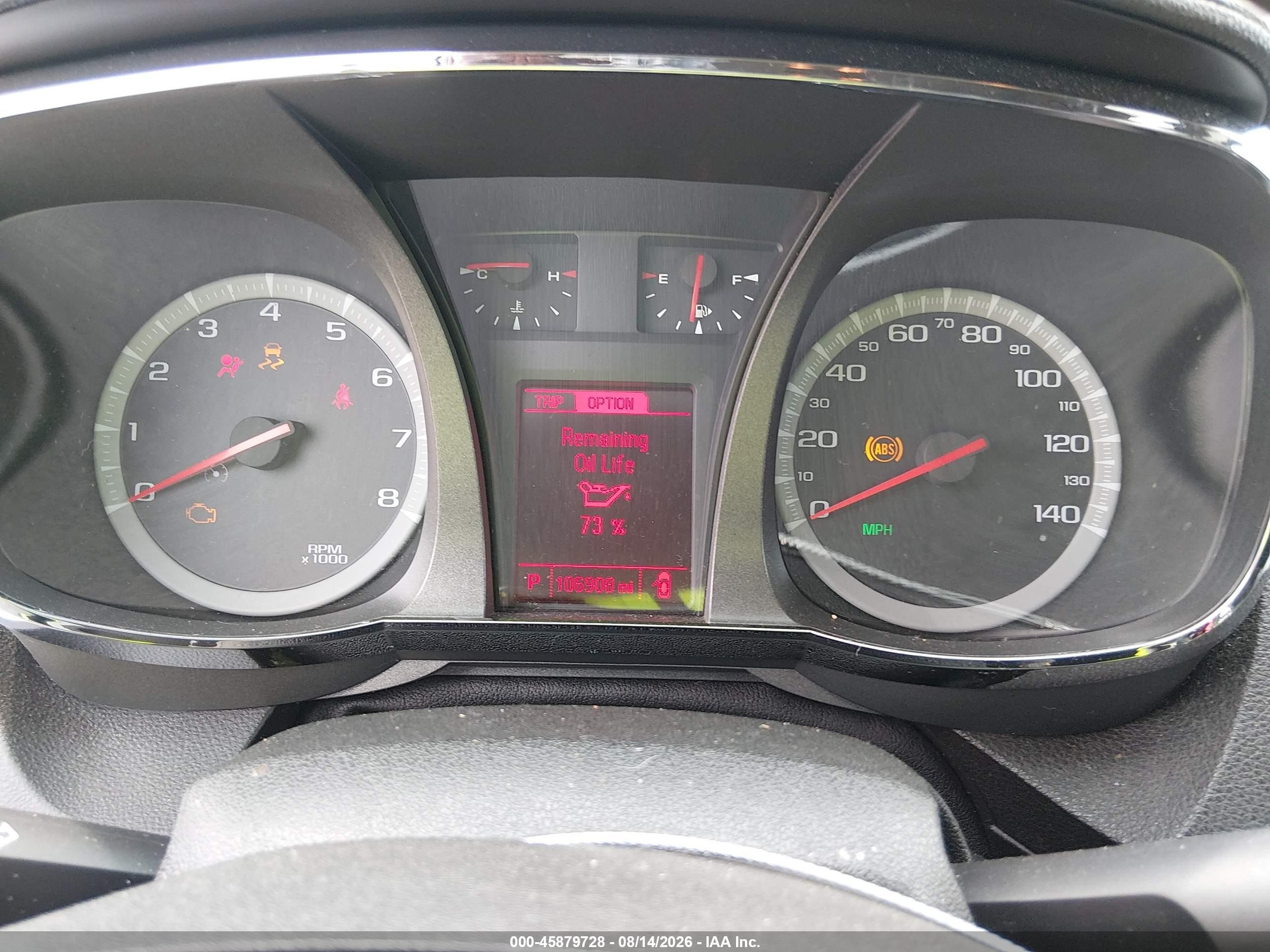2014 Gmc Terrain Sle-1 Черный vin: 2GKALMEK6E6314302