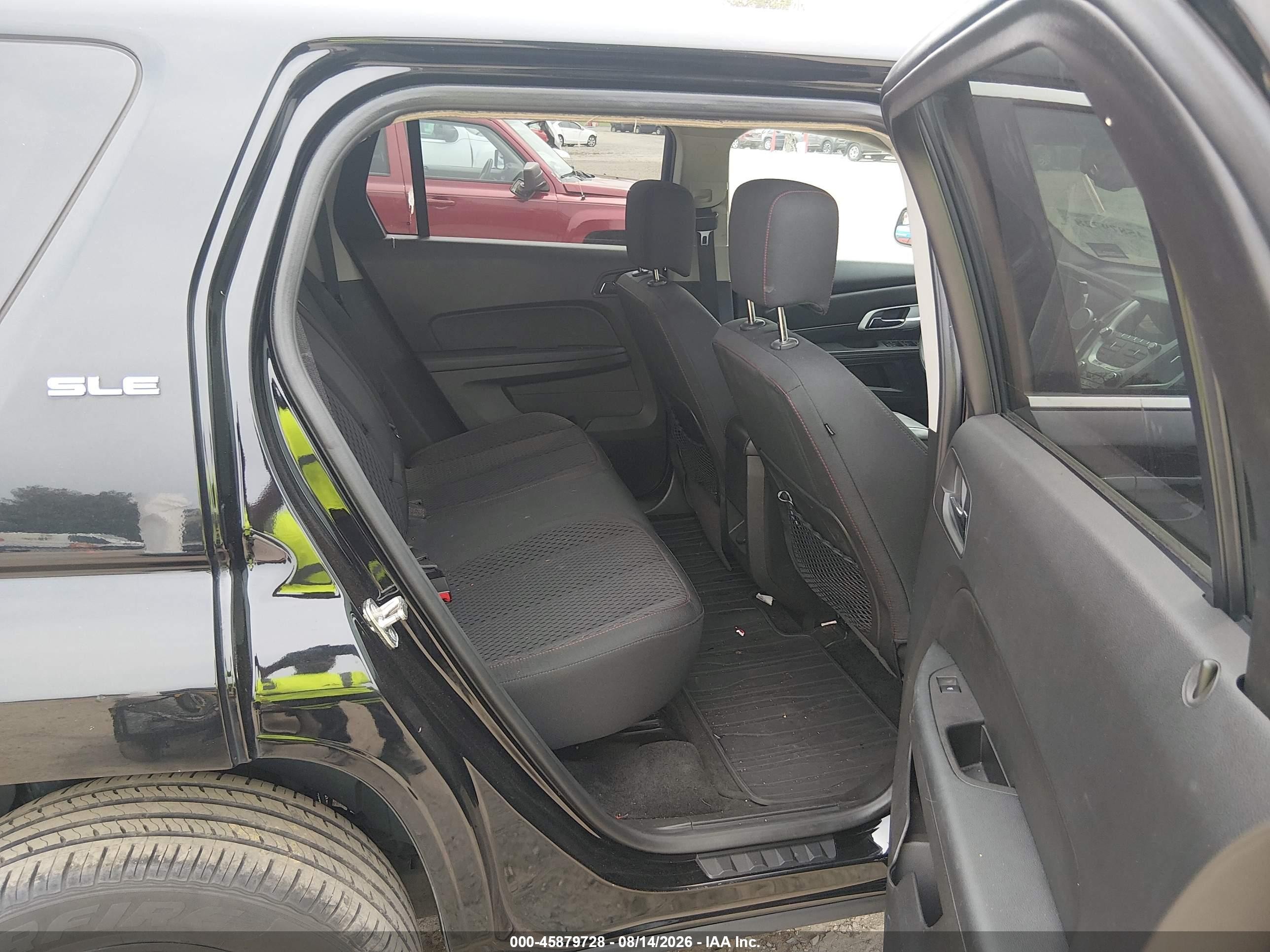 2014 Gmc Terrain Sle-1 Черный vin: 2GKALMEK6E6314302