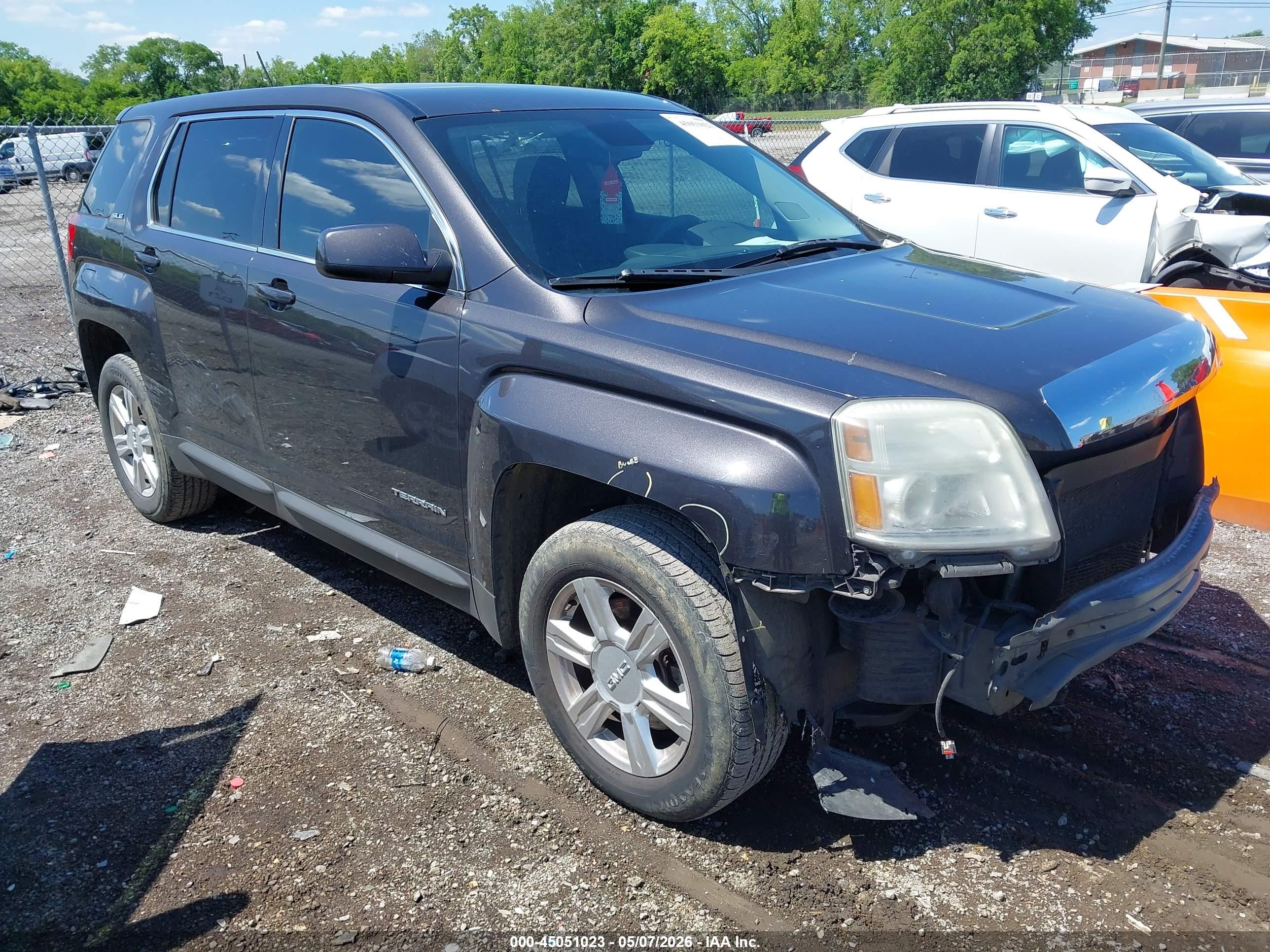 2015 Gmc Terrain Sle-1 Gray vin: 2GKALMEK6F6267614