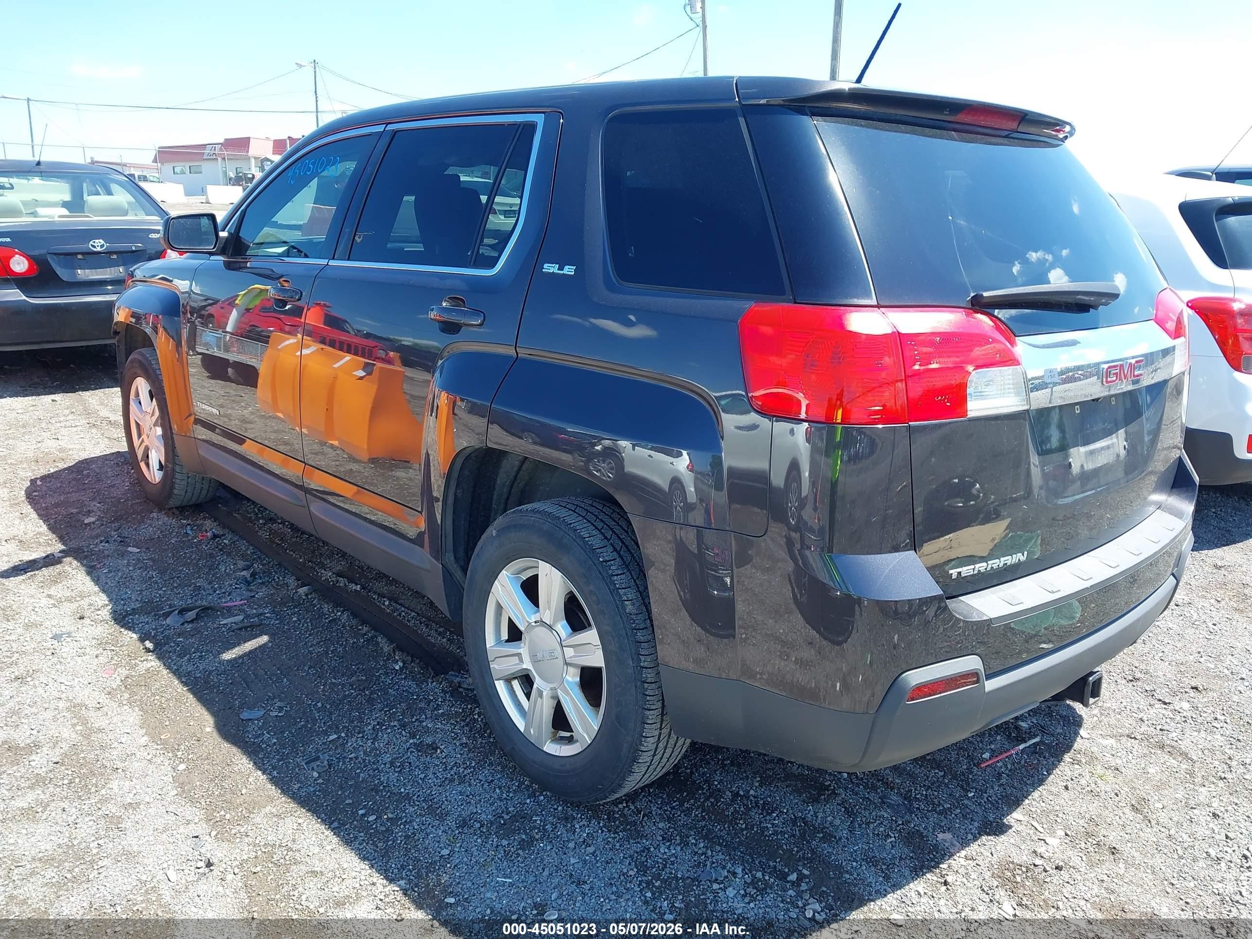 2015 Gmc Terrain Sle-1 Gray vin: 2GKALMEK6F6267614