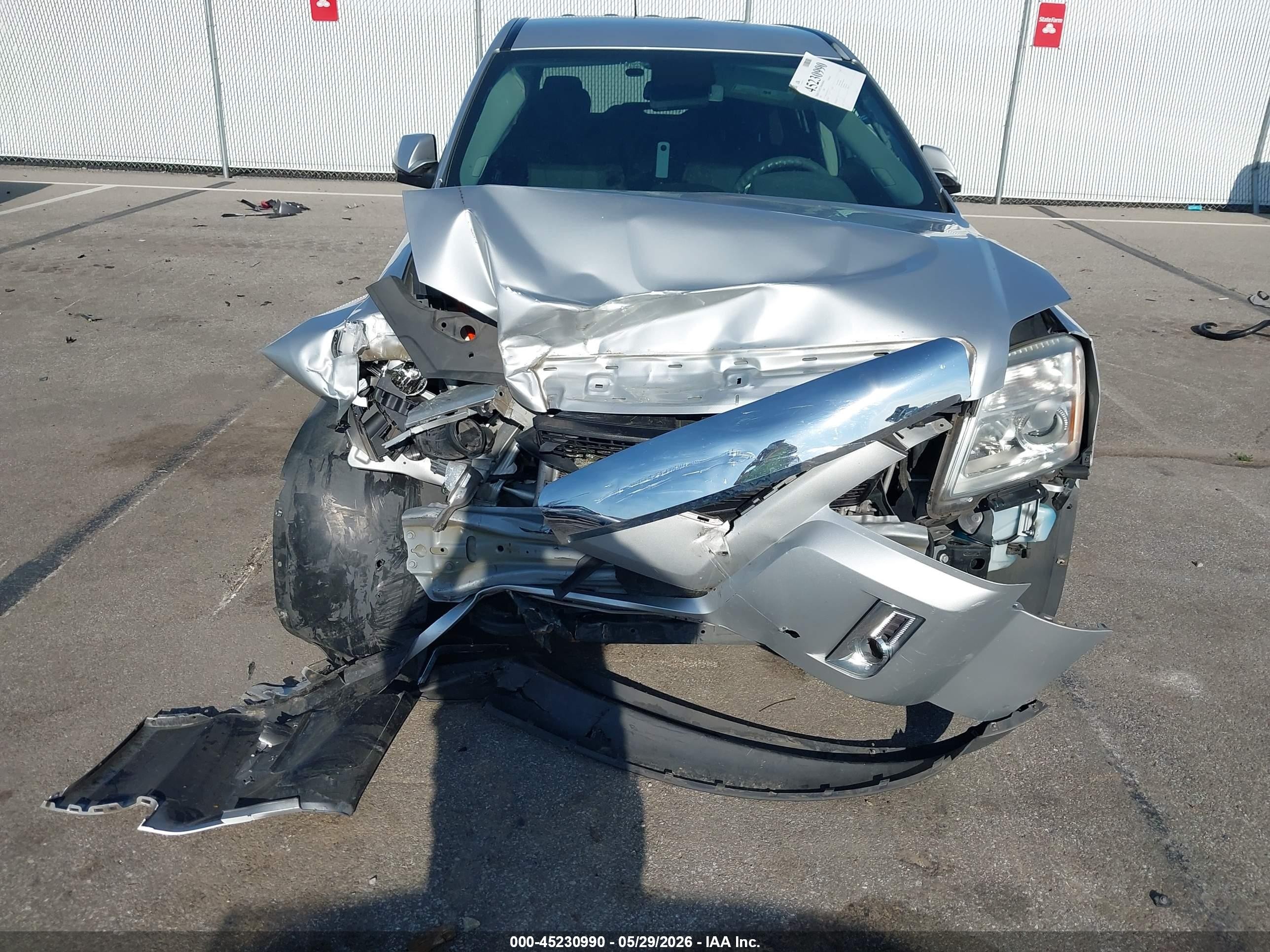 2015 Gmc Terrain Sle-1 Silver vin: 2GKALMEK6F6317332
